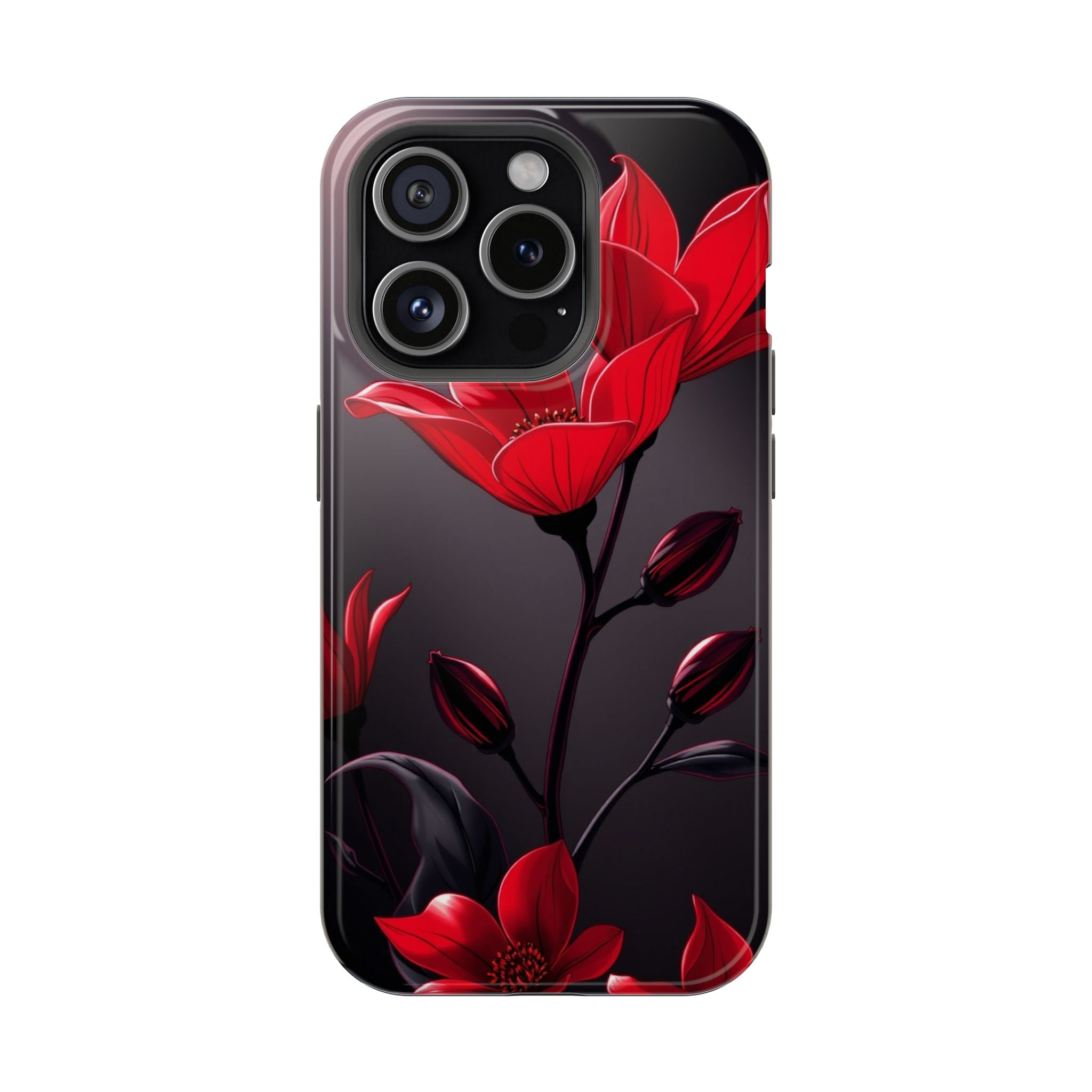 iPhone Dreamy Neon Floral Design Bold Modern Everyday Snap Case · iPhone Case