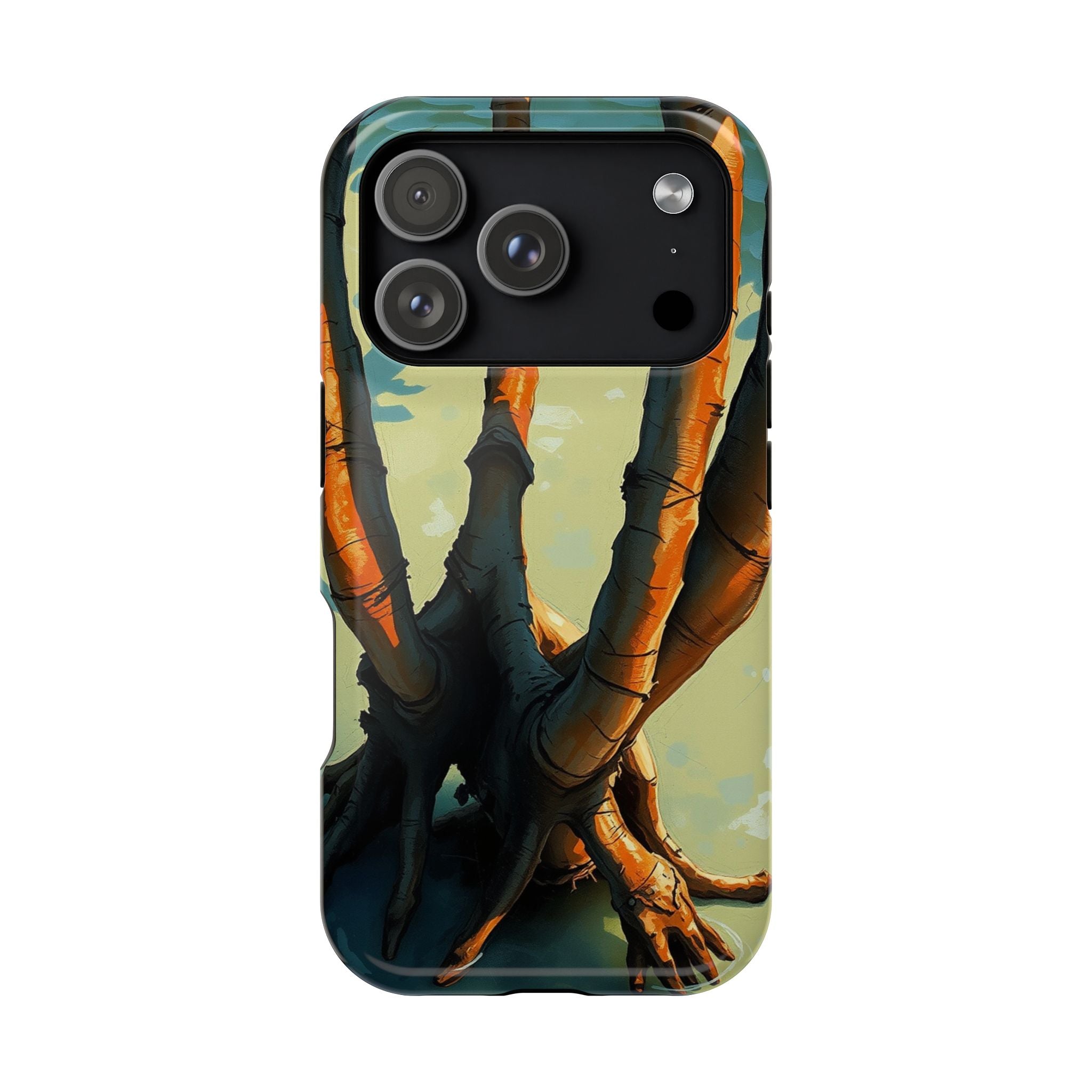 iPhone Mangrove Roots Mystic Art Bold Modern Everyday Snap Case · iPhone Case