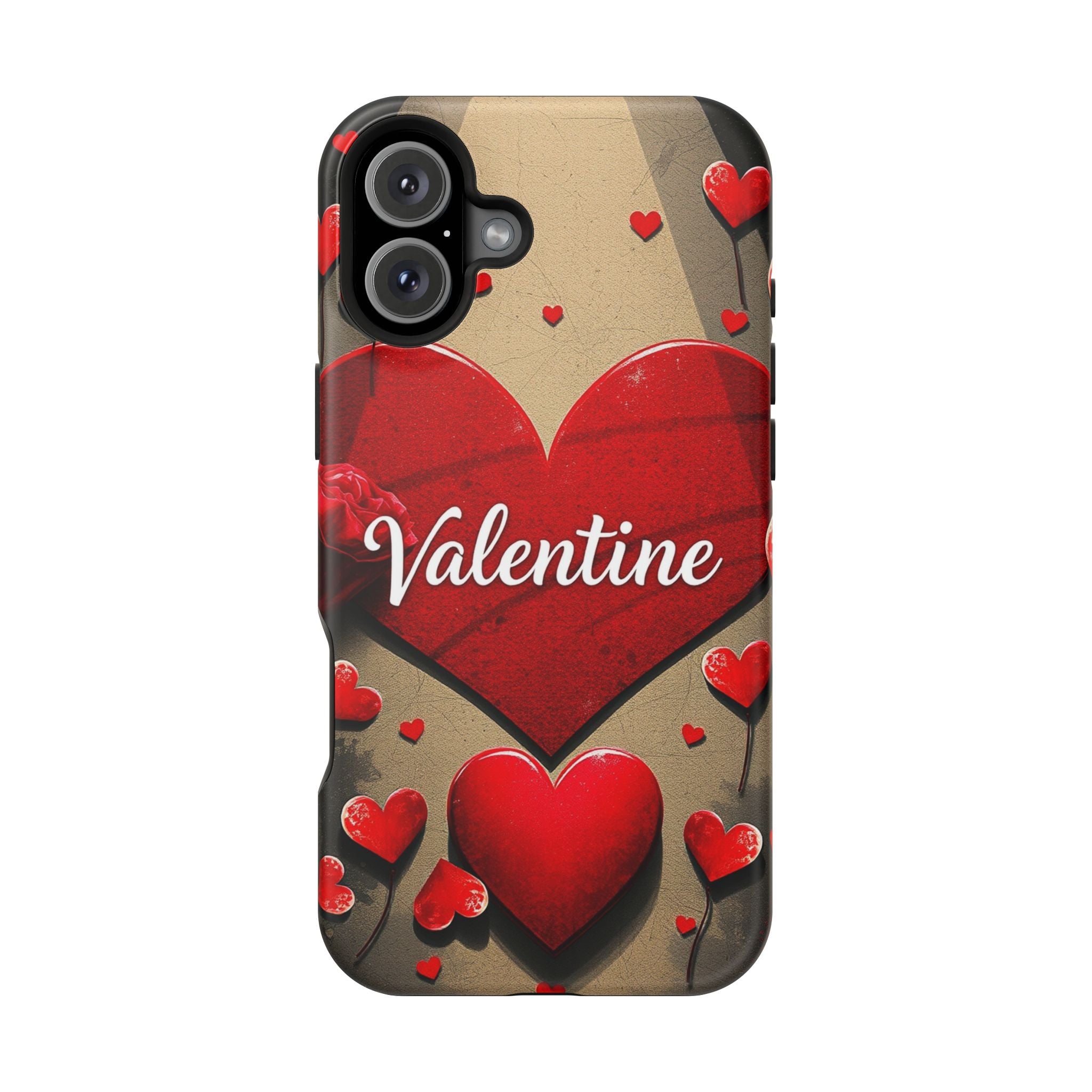iPhone Serene Vintage Valentine Card Design Slim Everyday Designer Case · iPhone