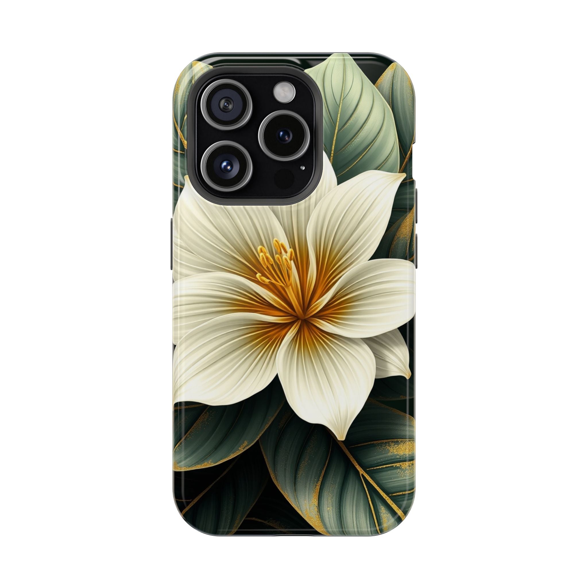 iPhone Radiant Tropical Bloom Design Slim Everyday Designer Case · iPhone Case