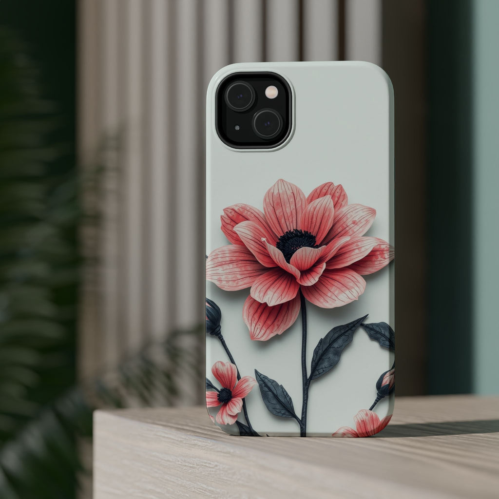 iPhone Dreamy Floral Ink Wash Design Slim Everyday iPhone 12 Designer · iPhone C