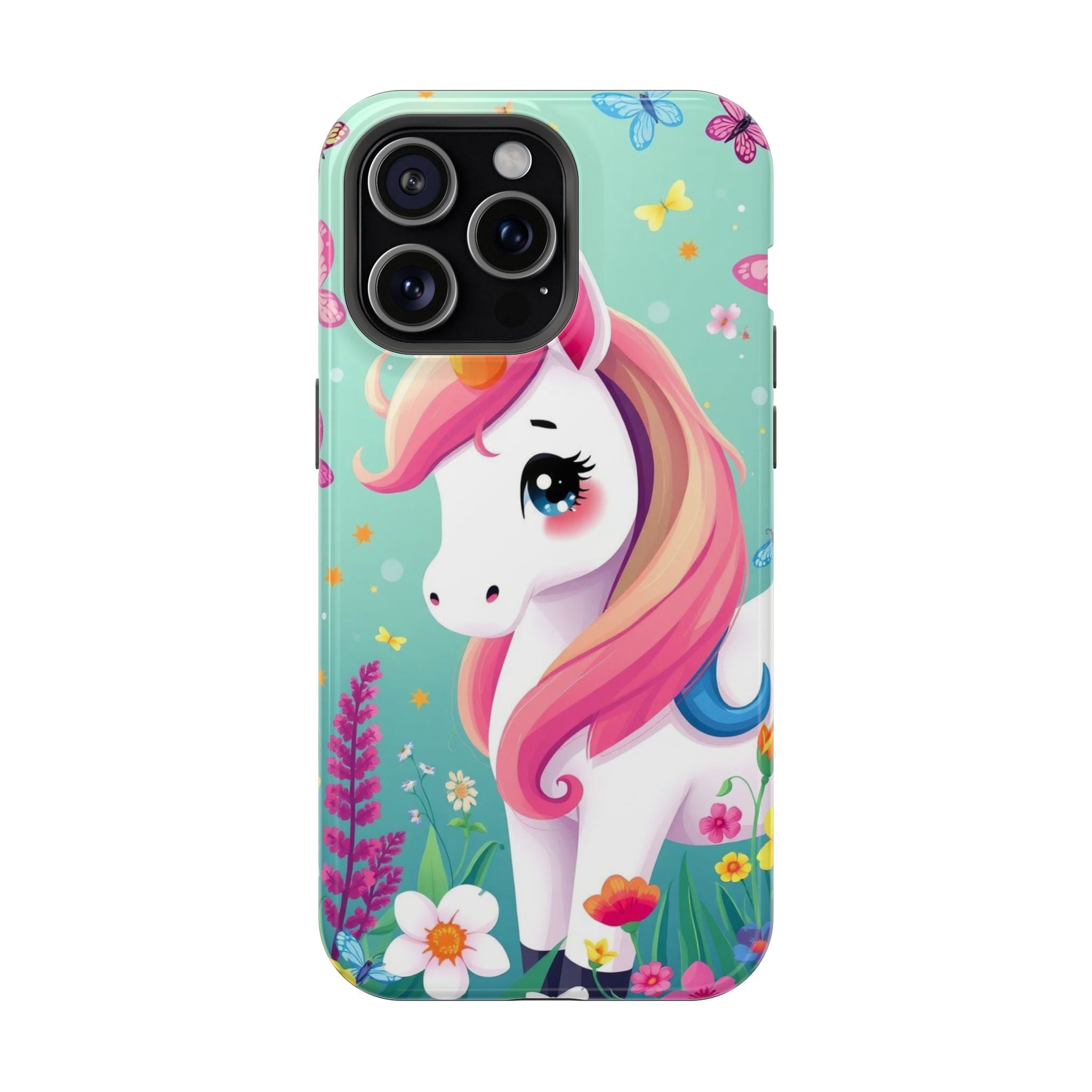 iPhone Dragonfly Unicorn Kids Fun iPhone Phone Case Gift Clean Minimal · iPhone