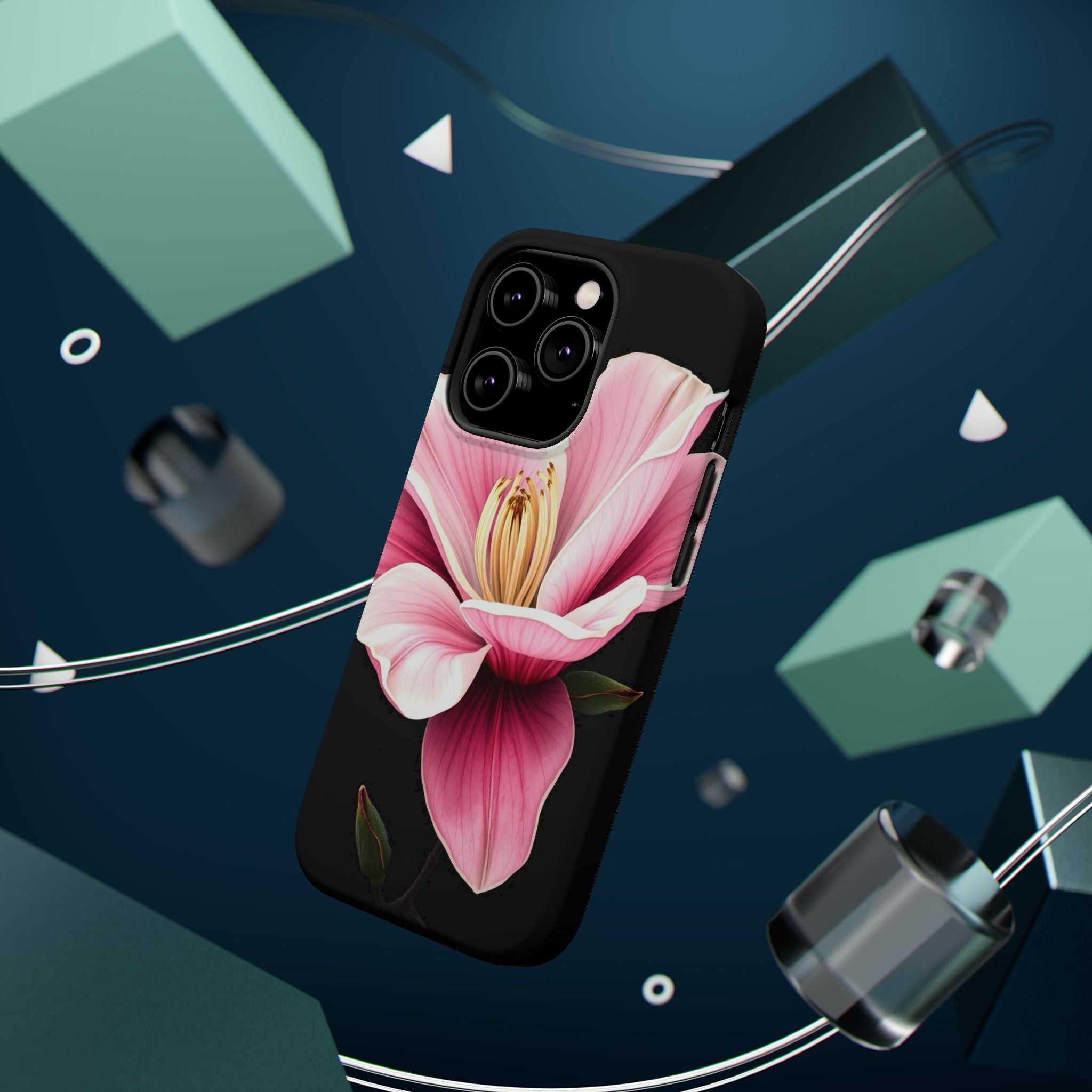 iPhone Magnolia Dream Dark Gothic Ink Slim Everyday Designer Case · iPhone Case