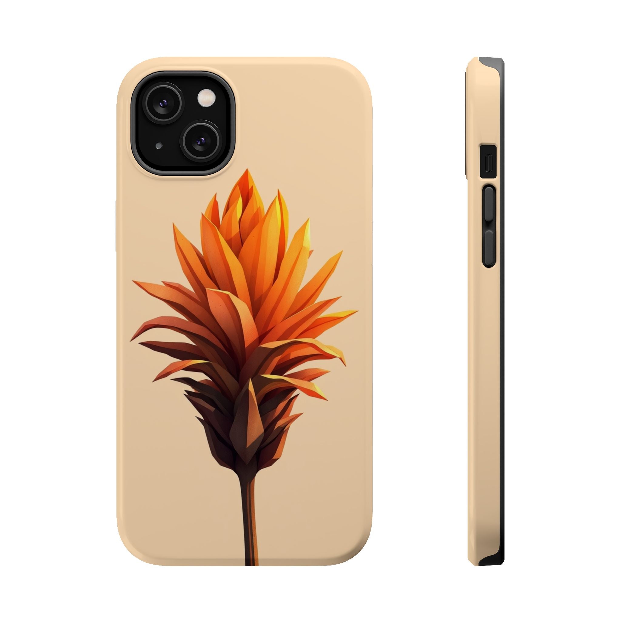 iPhone Sunset Amber And Peach Desert Flower Slim iPhone Everyday · iPhone Case
