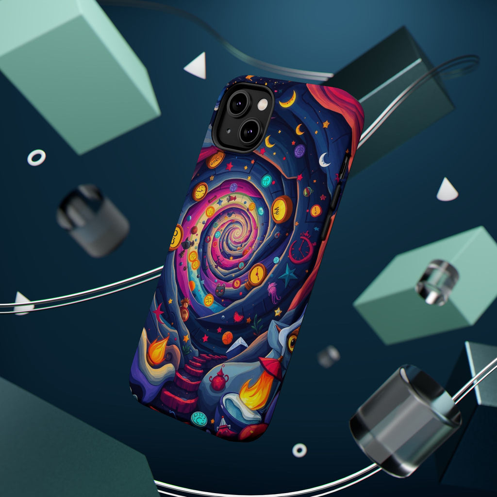 iPhone Time Portal Swirl Kids Fun iPhone Phone Case Gift Clean Minimal · iPhone