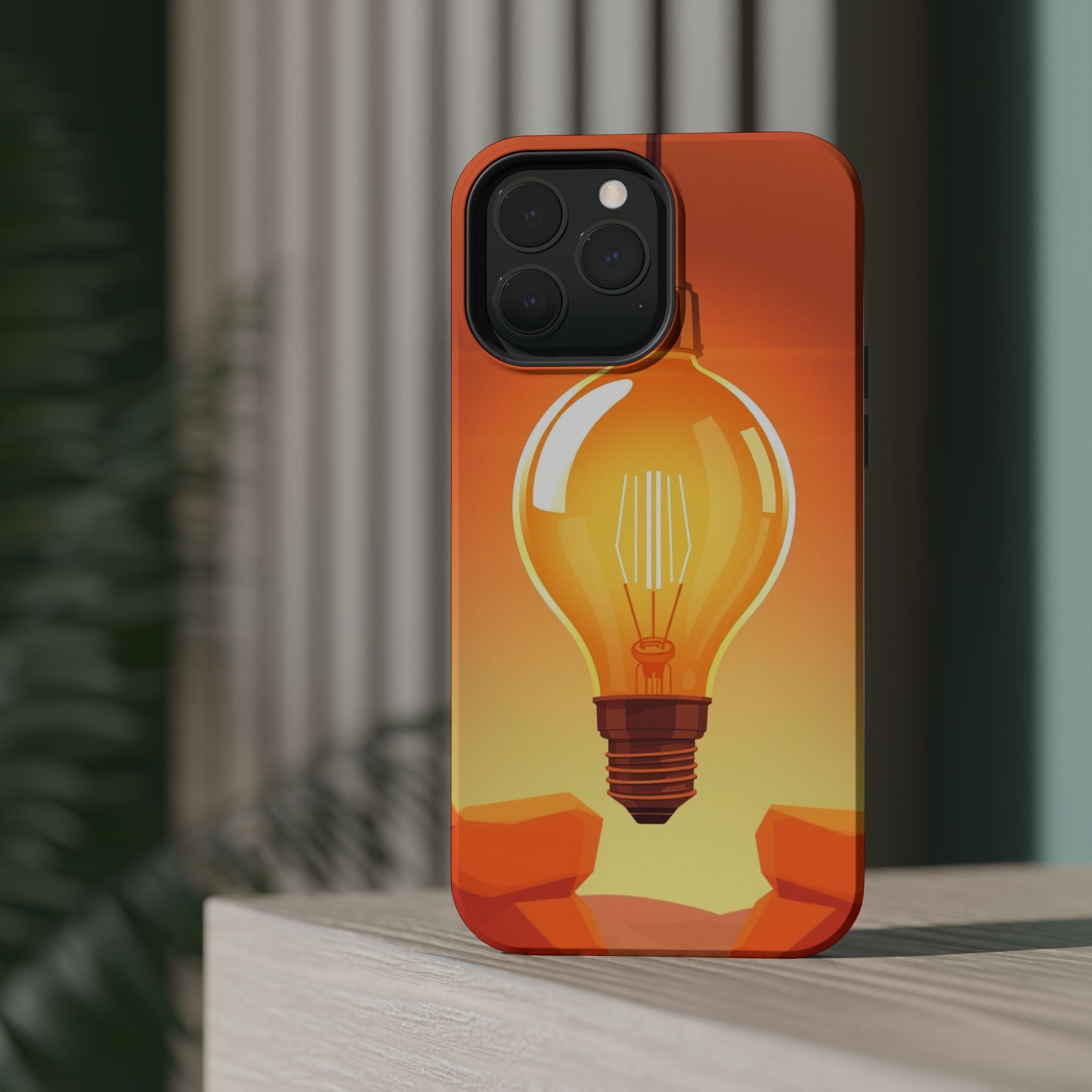 iPhone Edison Bulb Warm Enchanted Art Slim Everyday Designer Case · iPhone Case