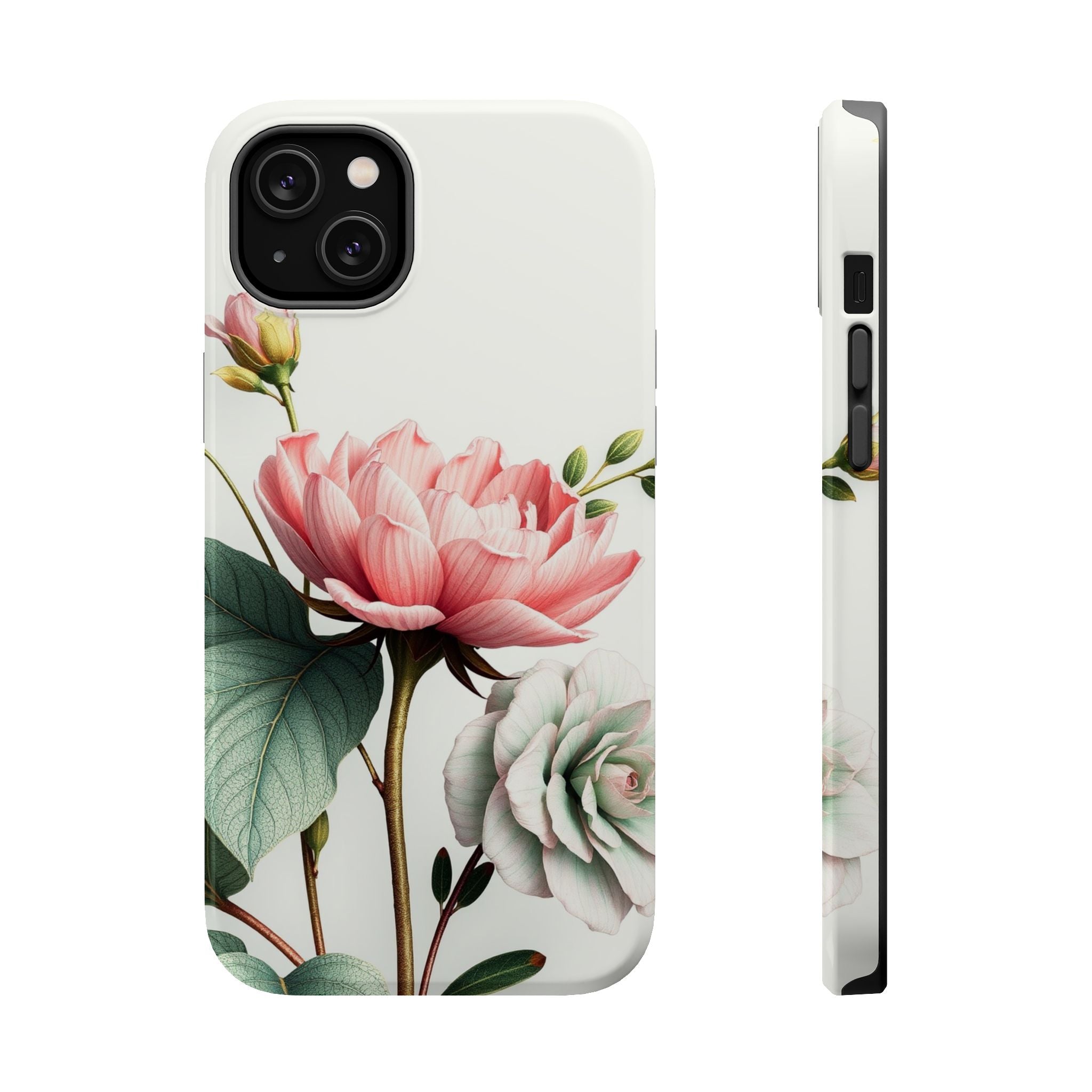 iPhone Vibrant Vintage Botanical Print Design Clean iPhone 14 Minimal · iPhone C