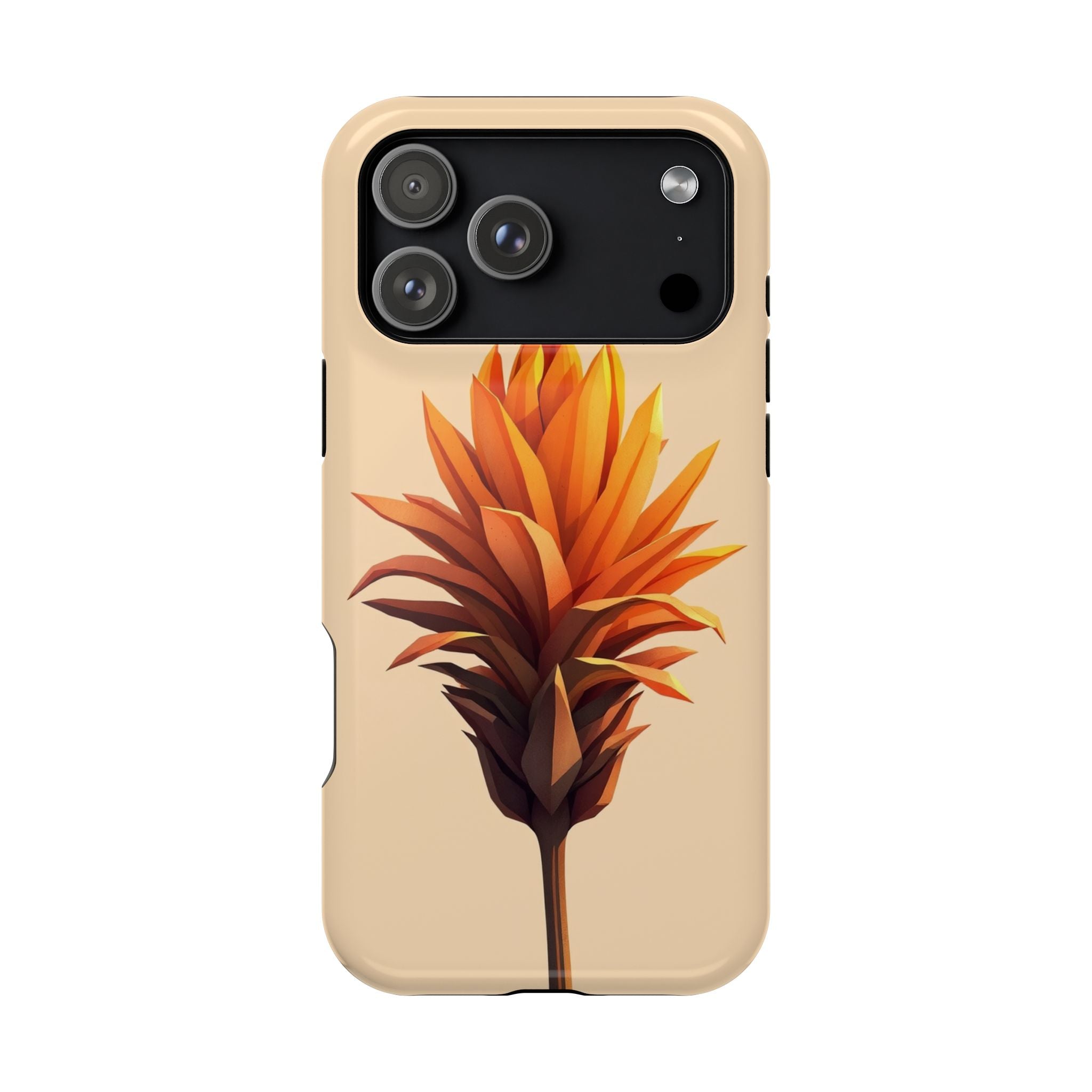 iPhone Sunset Amber And Peach Desert Flower Slim iPhone Everyday · iPhone Case
