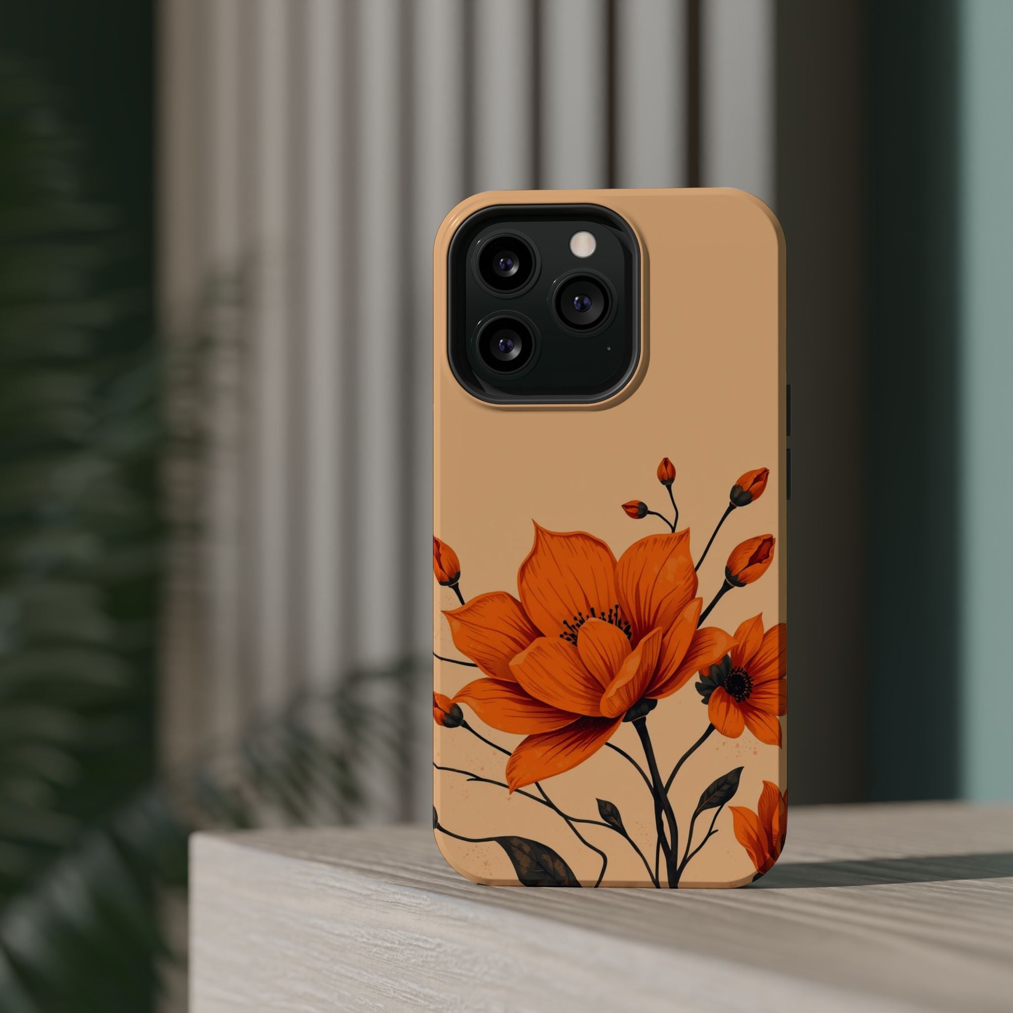 iPhone Radiant Floral Geometric Design Slim Everyday Designer Case · iPhone Case