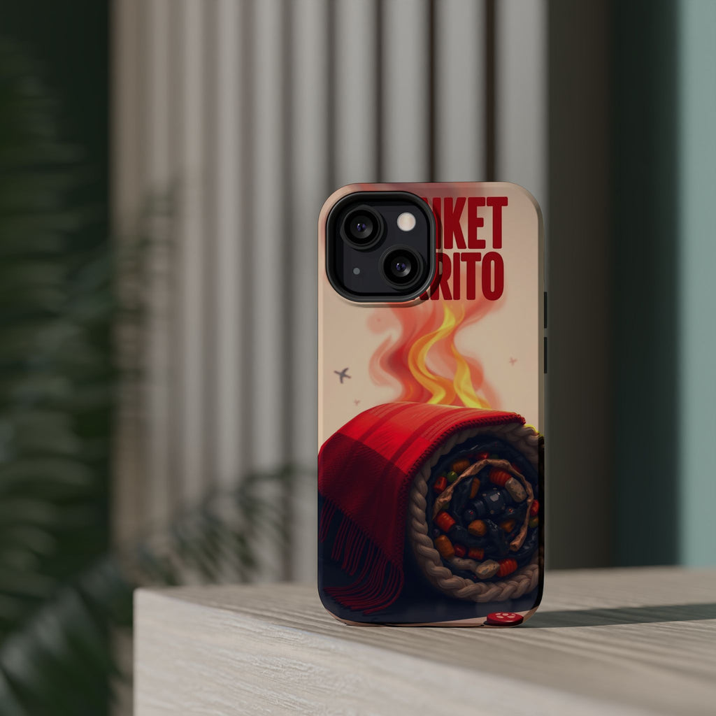 iPhone Serene Blanket Burrito Design Slim Everyday Designer Case · iPhone Case