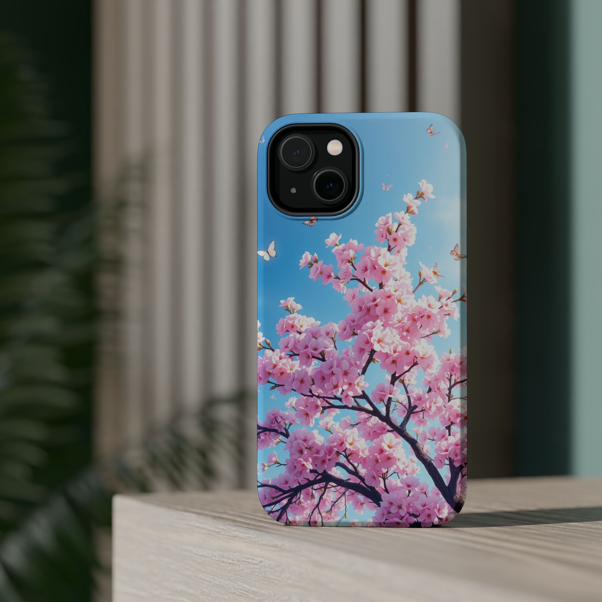 iPhone Cherry Blossom Floral Slim Everyday Designer Case · iPhone Case