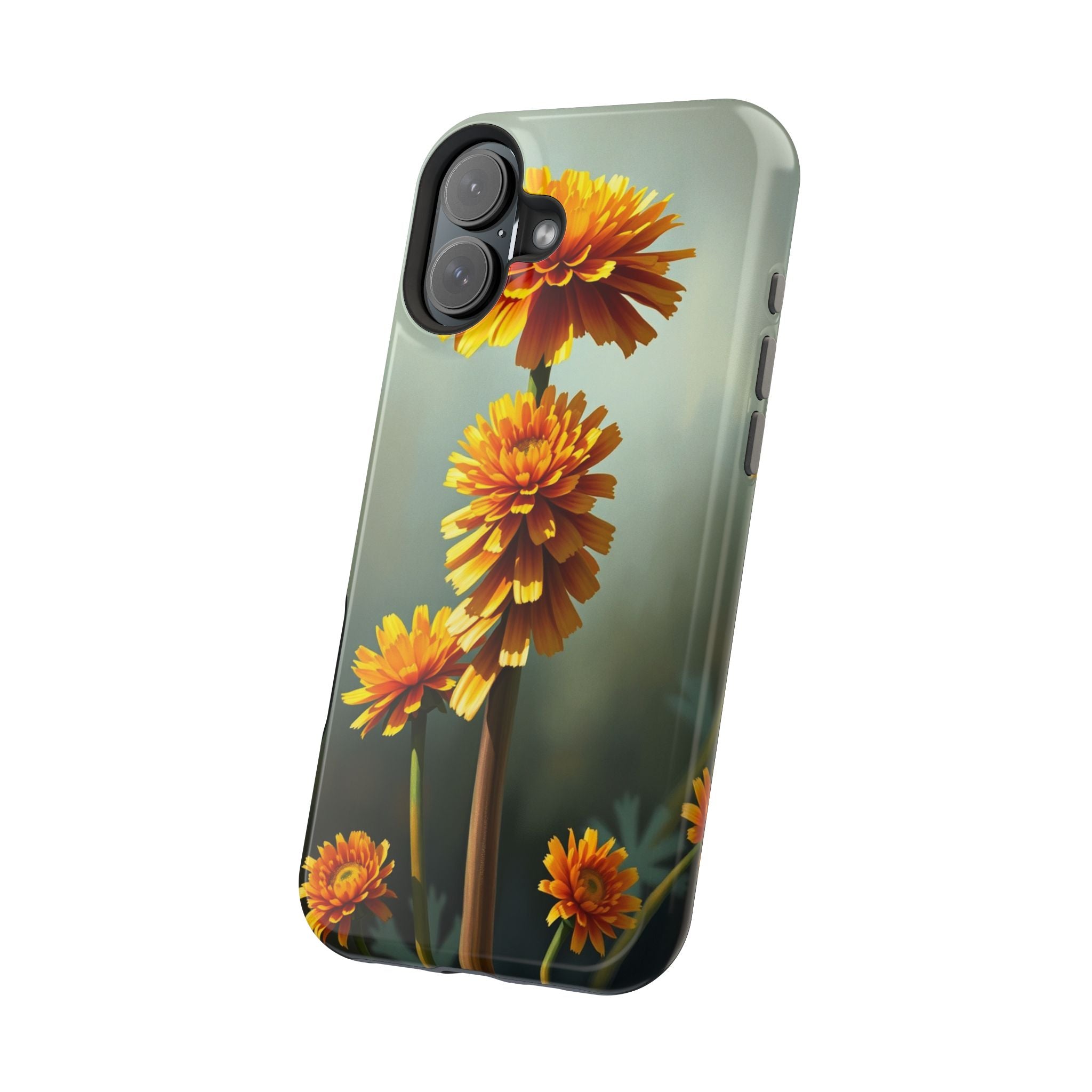 iPhone Ranunculus Stack Electric Art Slim Everyday Designer Case · iPhone Case