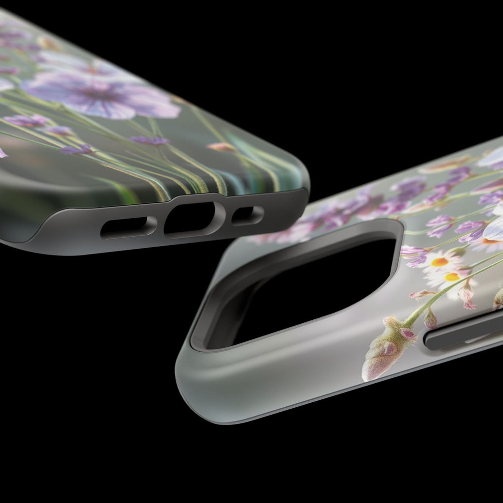 iPhone Wildflower Bunch Enchanted Art Slim Everyday Designer Case · iPhone Case
