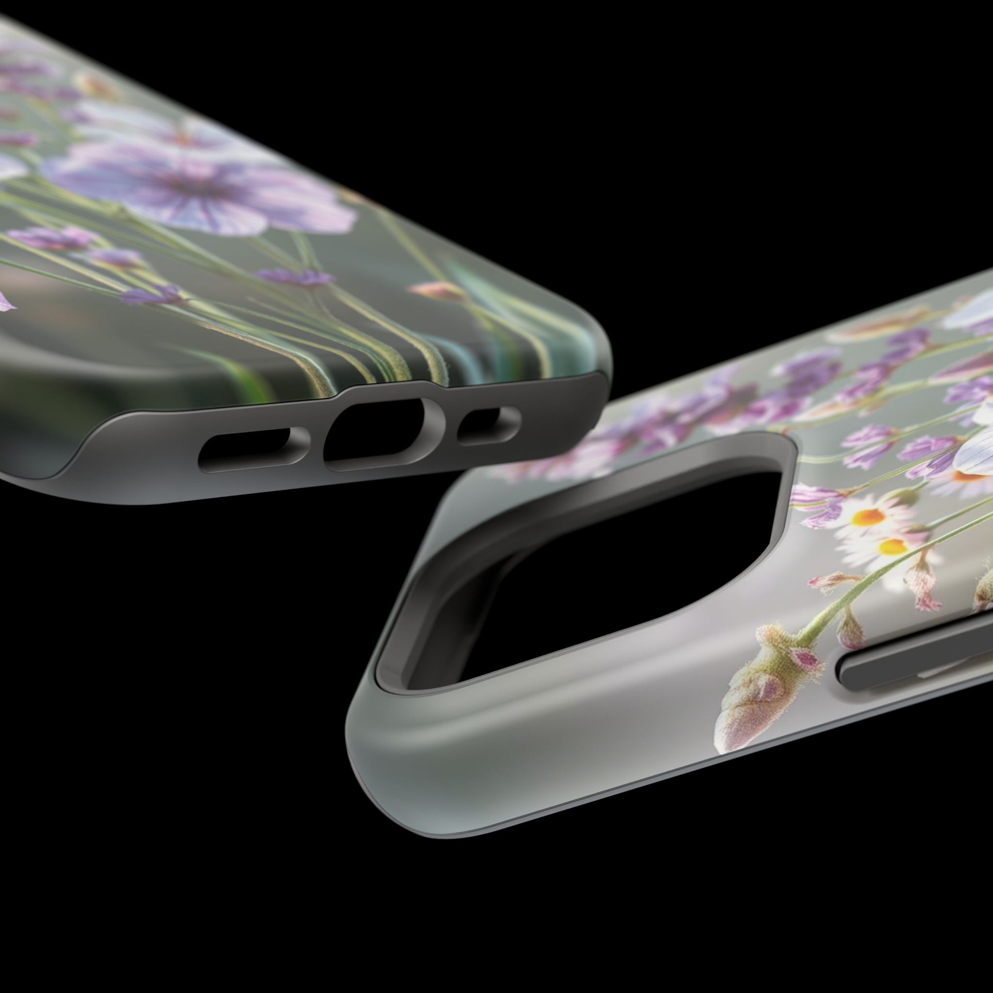iPhone Wildflower Bunch Enchanted Art Slim Everyday Designer Case · iPhone Case