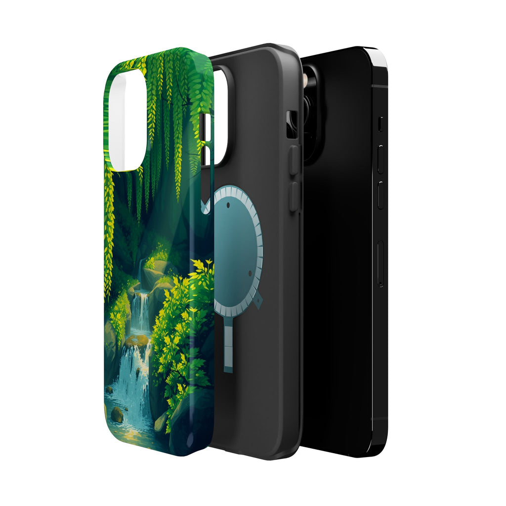 iPhone Earthy Wisteria Cascade Design Slim Everyday iPhone 13 Designer · iPhone
