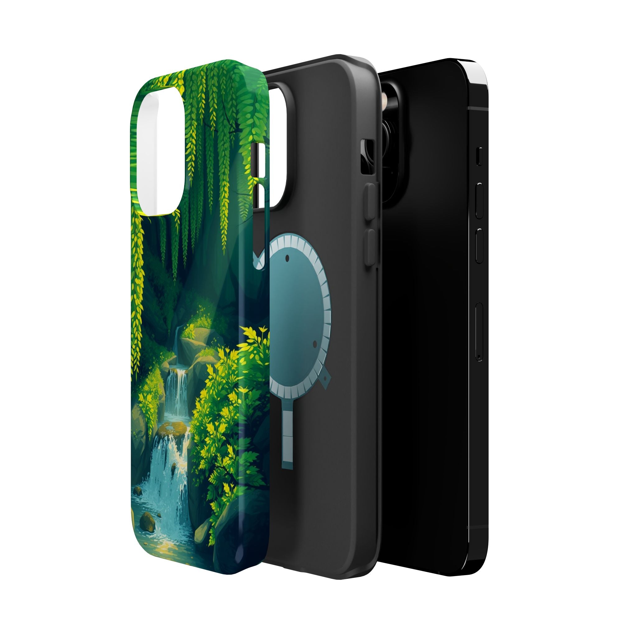 iPhone Earthy Wisteria Cascade Design Slim Everyday iPhone 13 Designer · iPhone