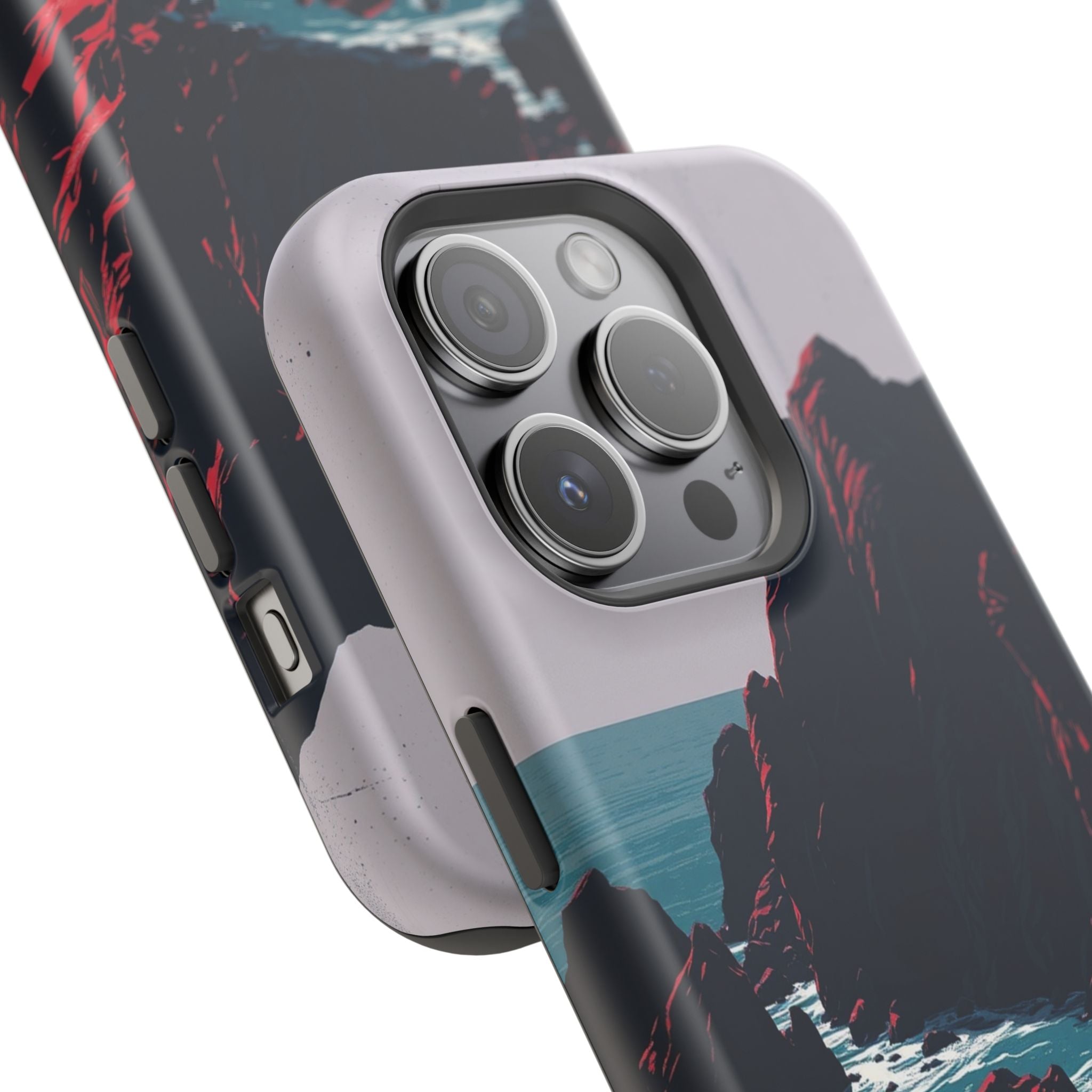 iPhone Vibrant Rocky Coastline Design Slim Everyday iPhone 15 Designer · iPhone