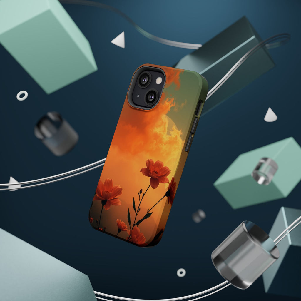 iPhone Floral Ombre Enchanted Art Bold Modern Everyday Snap Case · iPhone Case