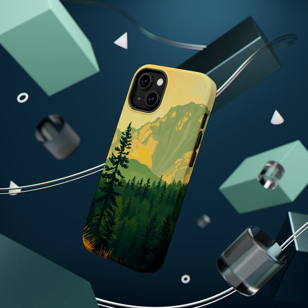 iPhone Pine Ridge Oil Painting Impressionist Slim iPhone Everyday · iPhone Case