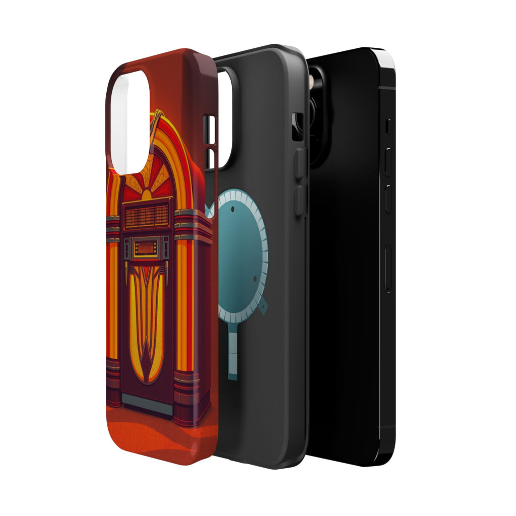 iPhone Jukebox Glow Pop Art Bold Bold Modern Everyday Snap Case · iPhone Case