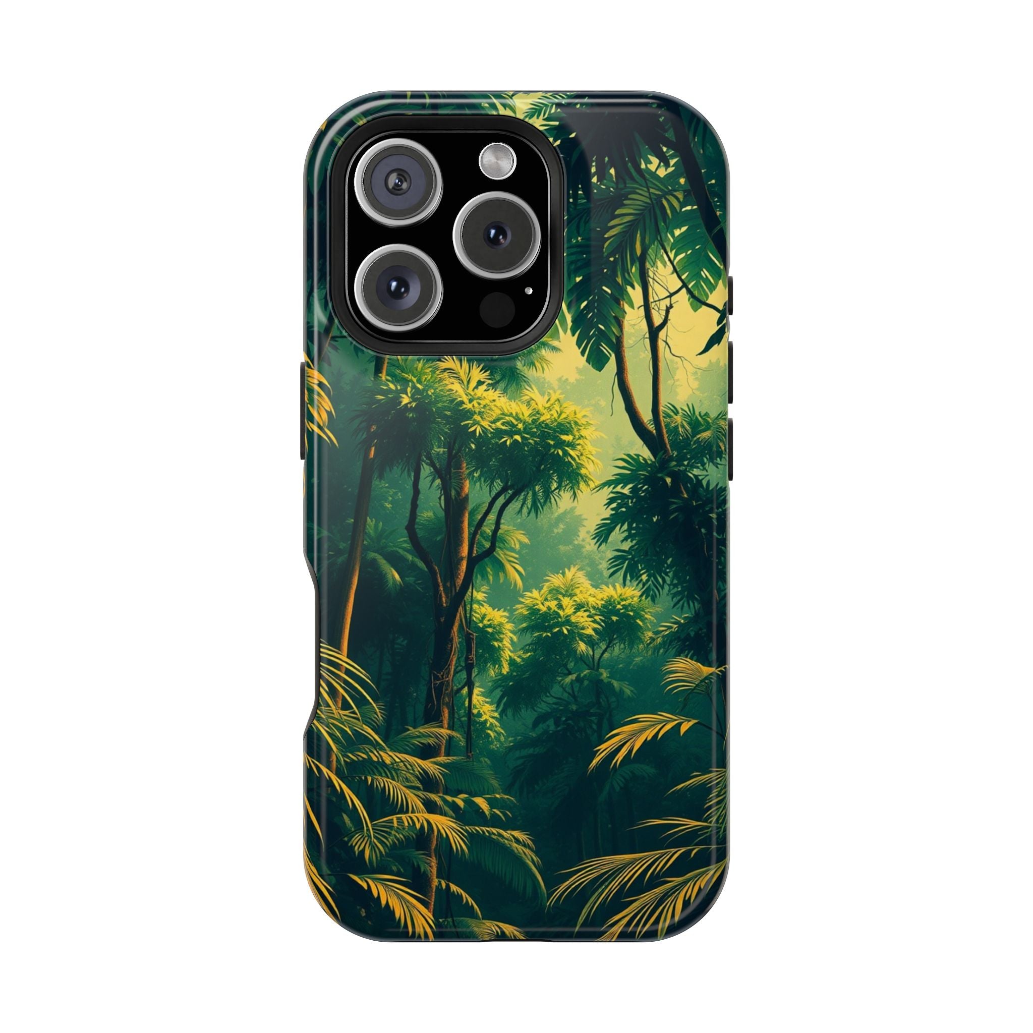 iPhone Rainforest Canopy Vintage Retro Poster Slim iPhone Everyday · iPhone Case