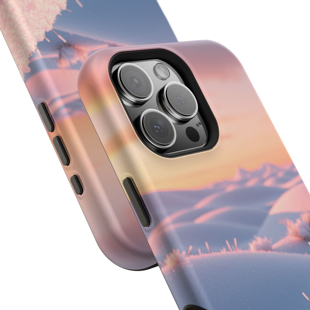iPhone Snow Field 3D Digital Slim Everyday Designer Case · iPhone Case