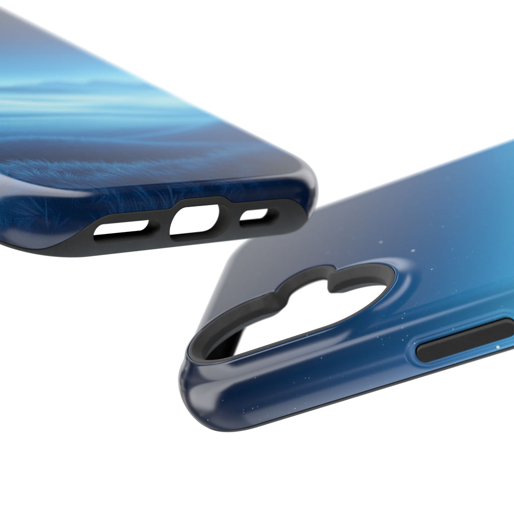 iPhone Midnight Blue And Silver Tundra Expanse Clean iPhone 17 Minimal · iPhone