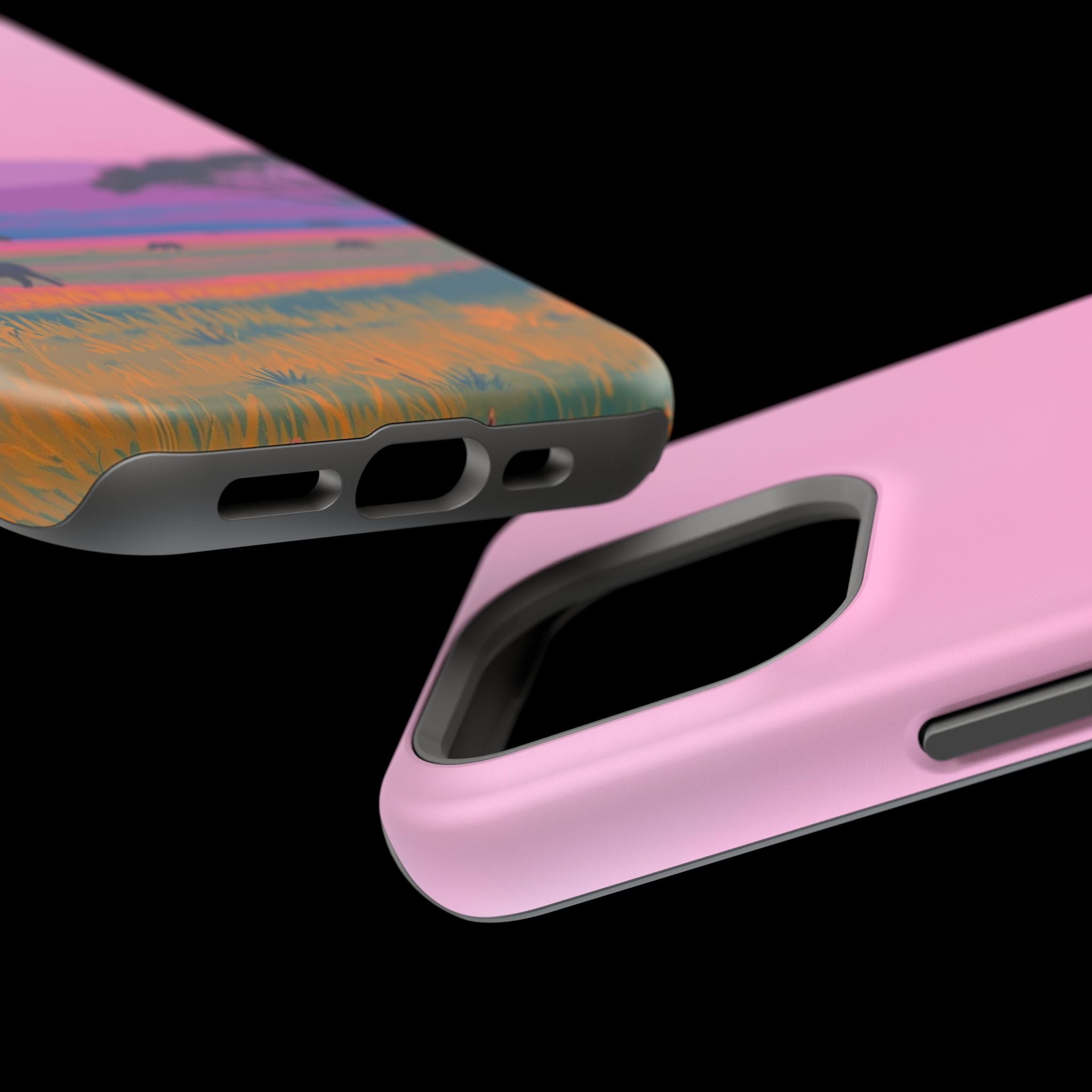 iPhone Savanna Horizon Electric Art Slim Everyday Designer Case · iPhone Case