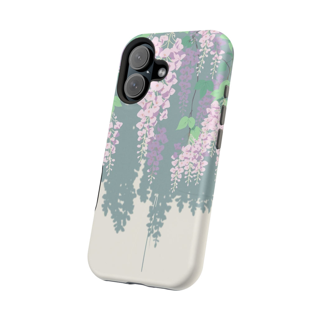 iPhone Dreamy Wisteria Cascade Design Slim Everyday Designer Case · iPhone Case