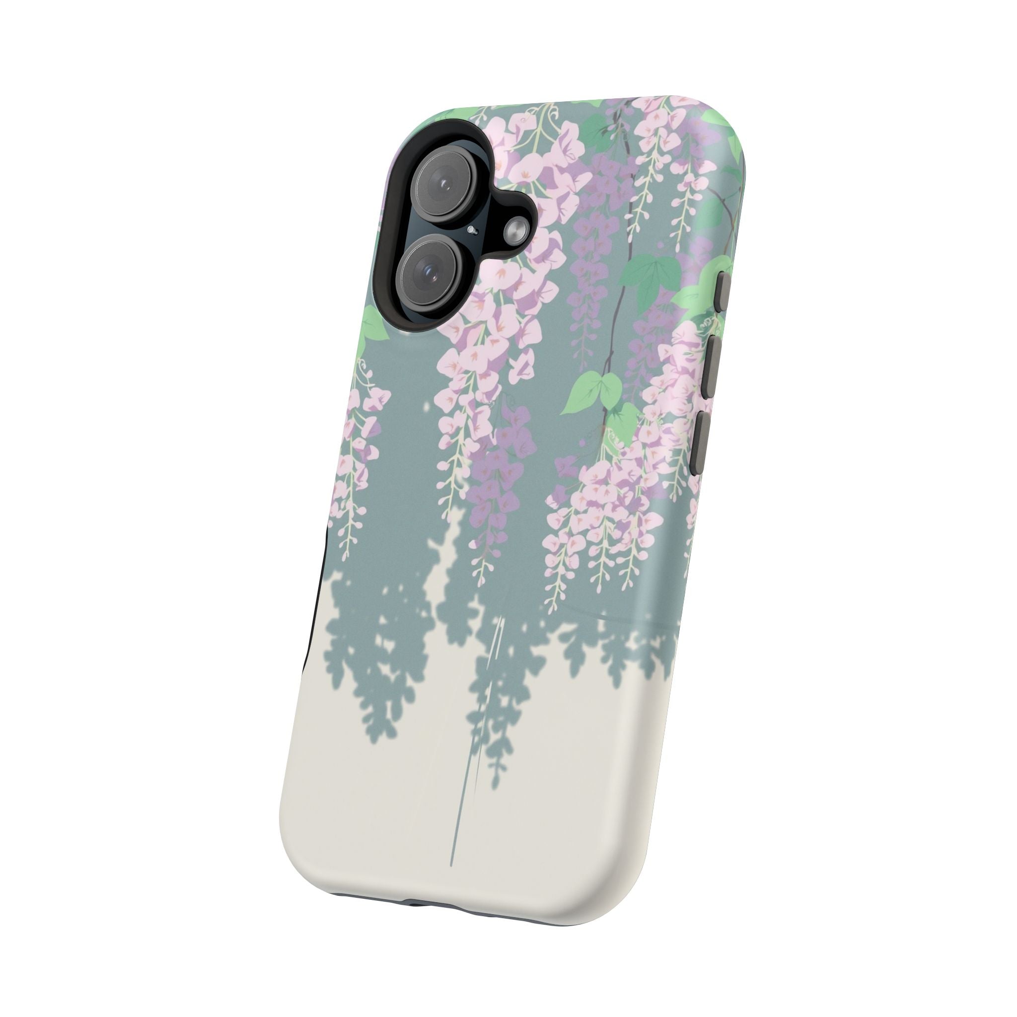 iPhone Dreamy Wisteria Cascade Design Slim Everyday Designer Case · iPhone Case