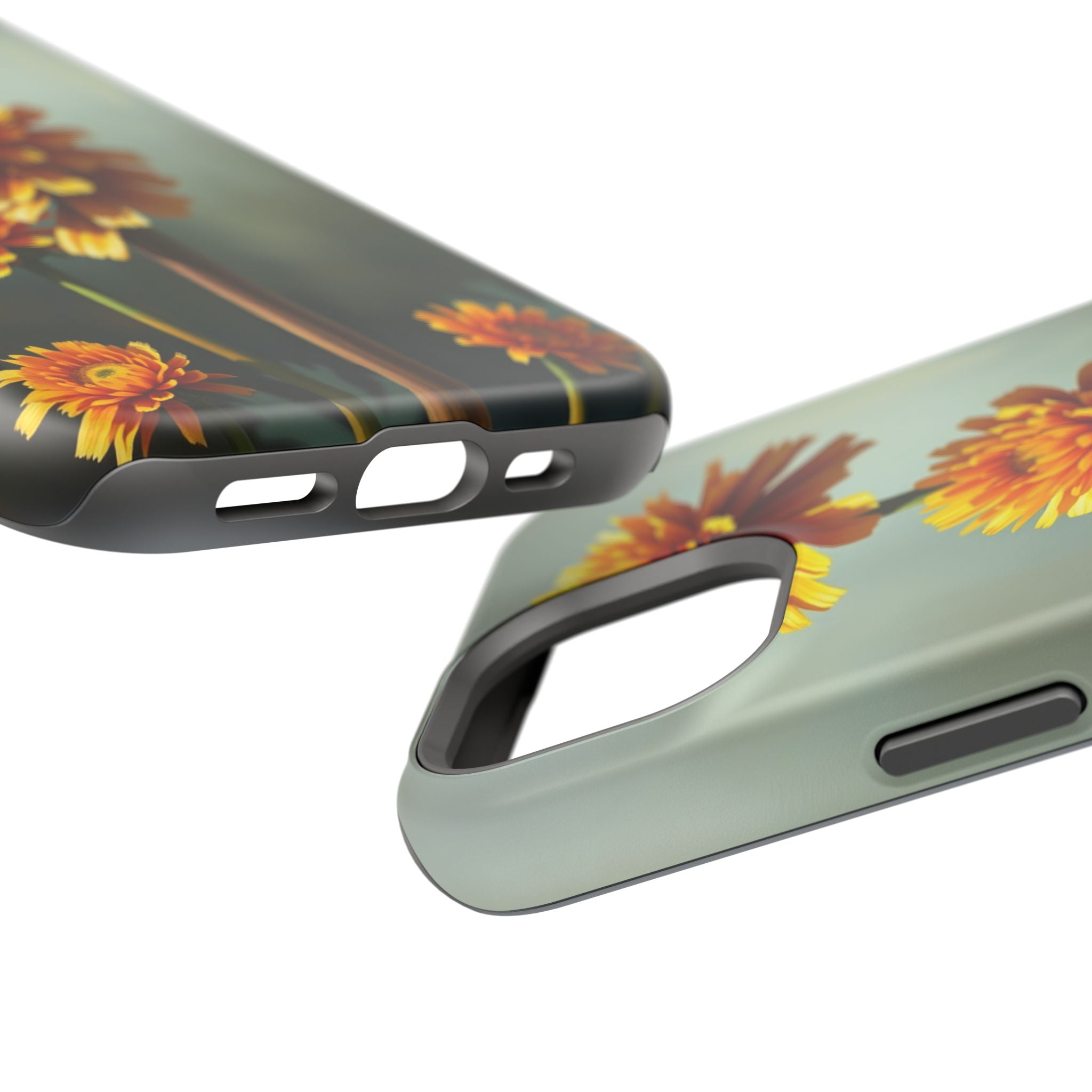 iPhone Ranunculus Stack Electric Art Slim Everyday Designer Case · iPhone Case
