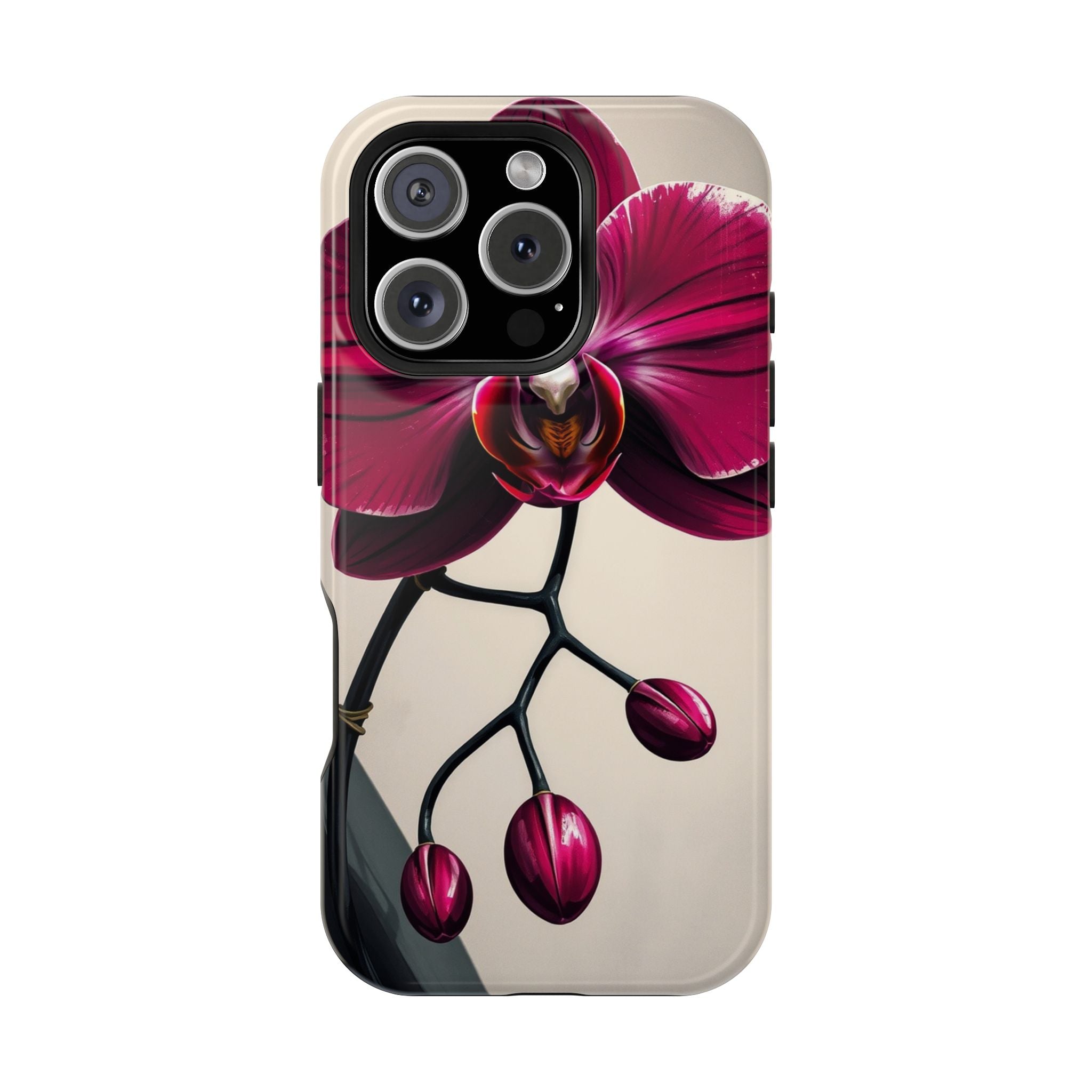 iPhone Orchid Study Enchanted Art Bold Modern Everyday Snap Case · iPhone Case