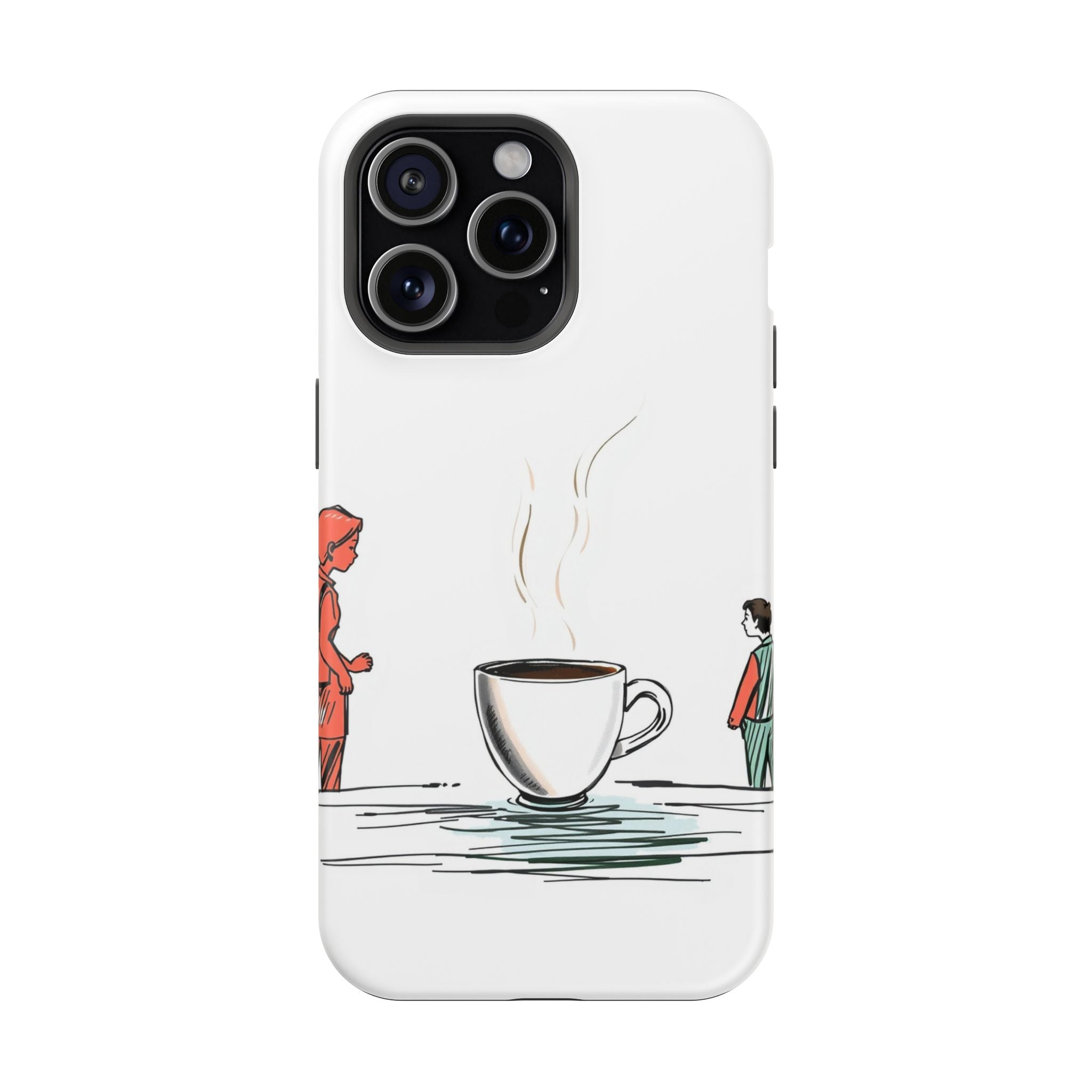 iPhone Coffee Before People Mystic Art Slim Everyday Designer Case · iPhone Case