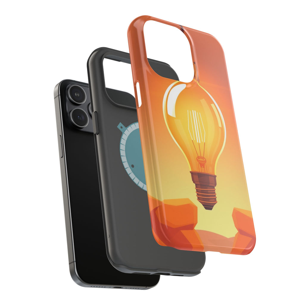 iPhone Edison Bulb Warm Enchanted Art Slim Everyday Designer Case · iPhone Case