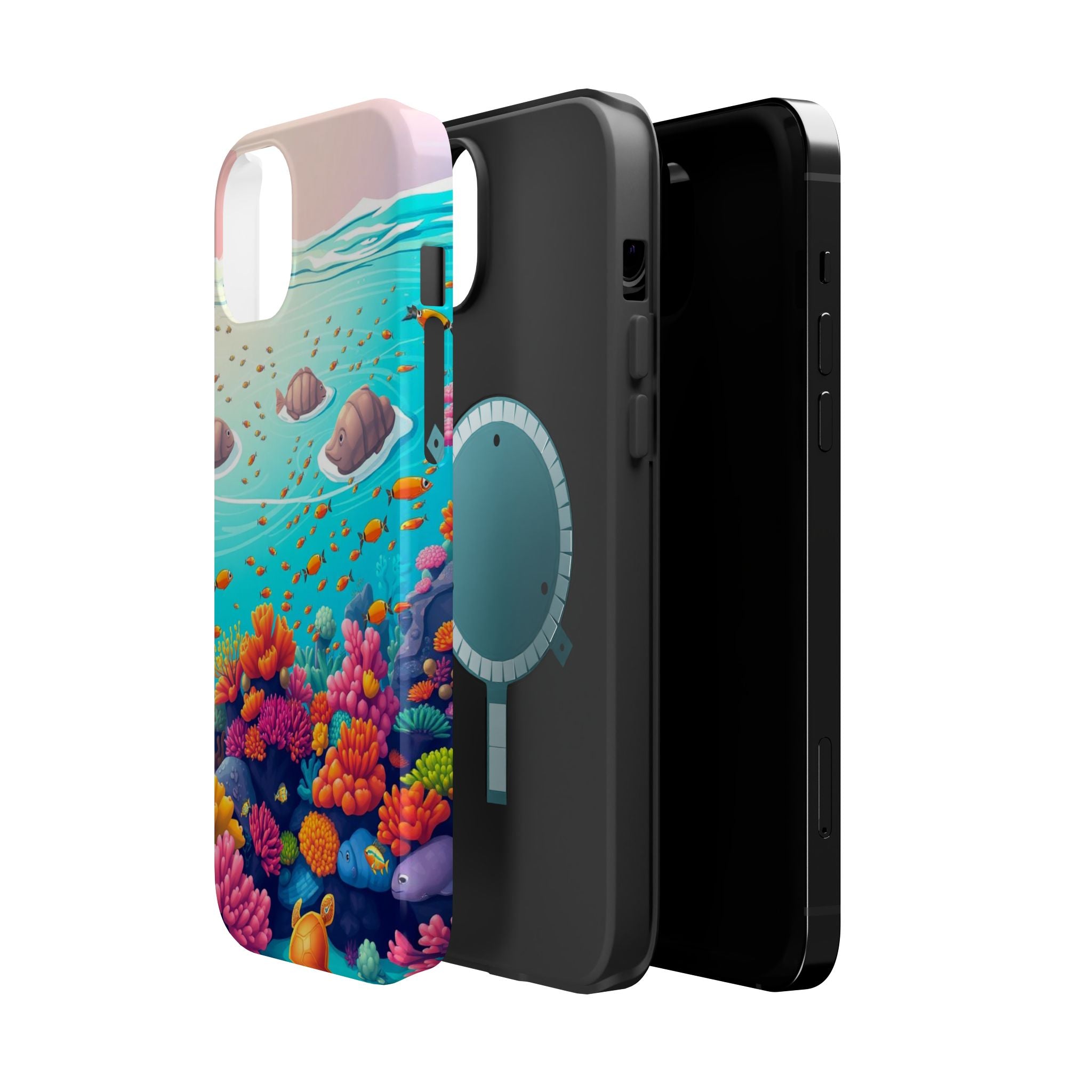 iPhone Coral Reef Panorama Kids Fun Phone Case Gift Slim Snap Case · iPhone Case