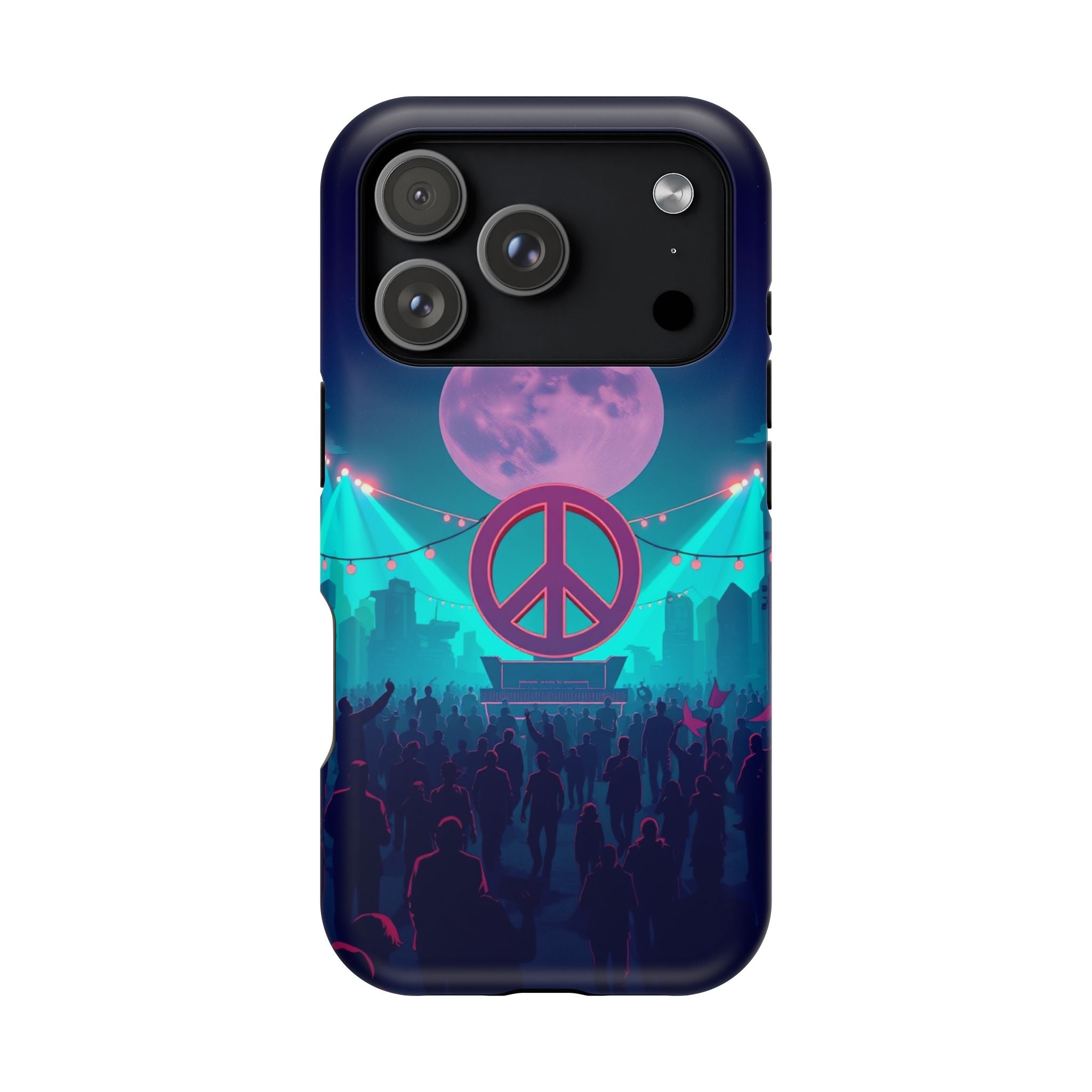 iPhone Woodstock Peace Mystic Art Bold Modern Everyday Snap Case · iPhone Case