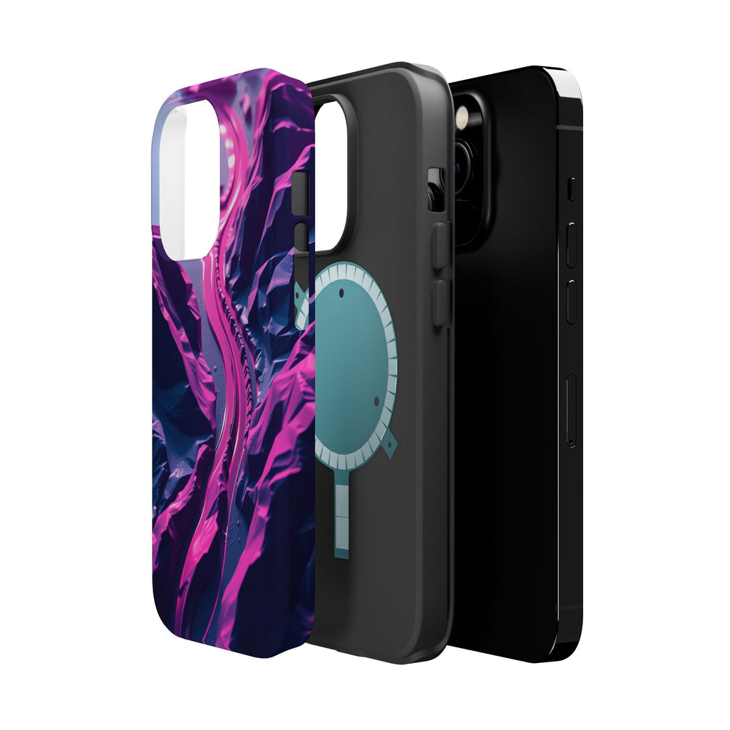iPhone River Delta Aerial Electric Art Slim Everyday Designer Case · iPhone Case