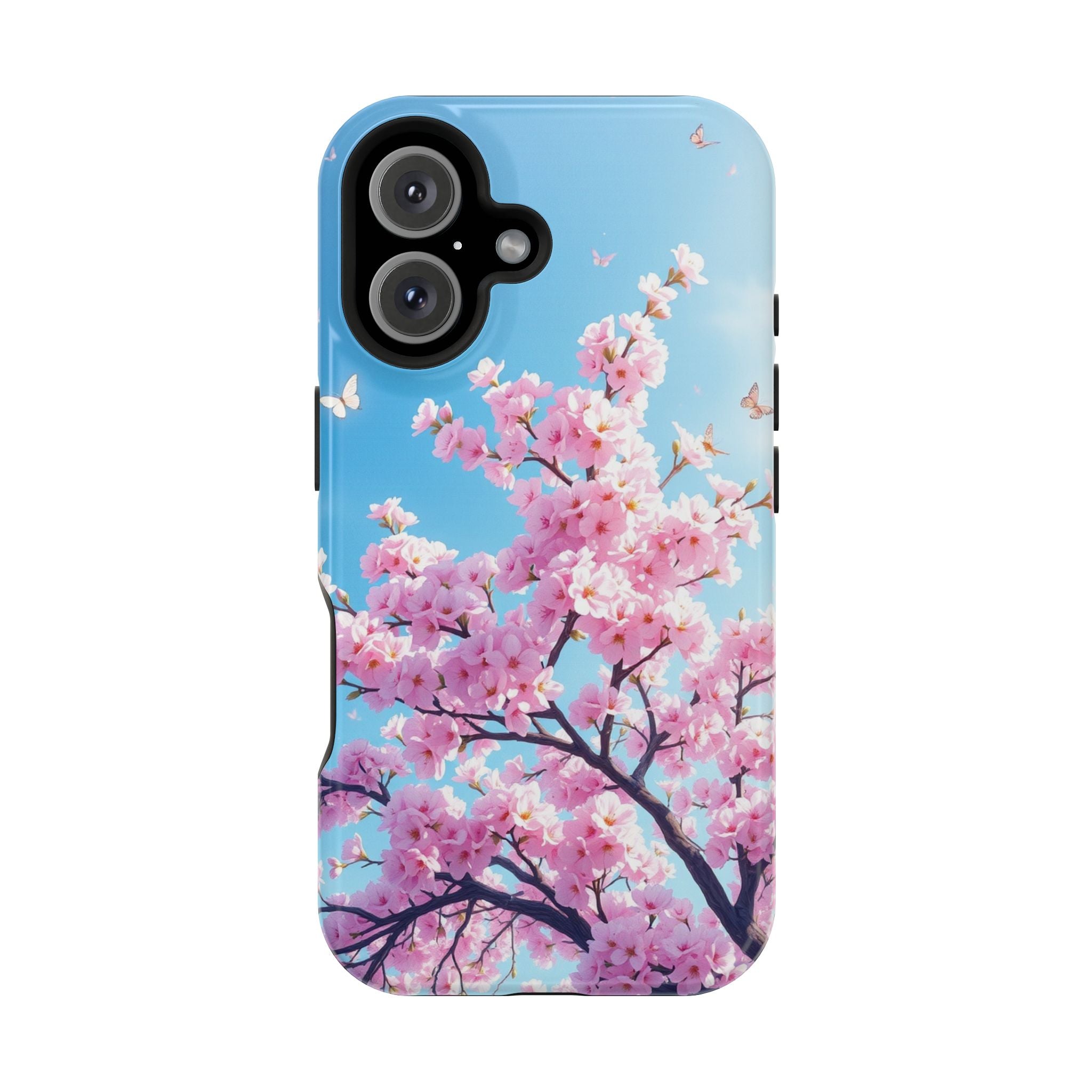 iPhone Cherry Blossom Floral Slim Everyday Designer Case · iPhone Case