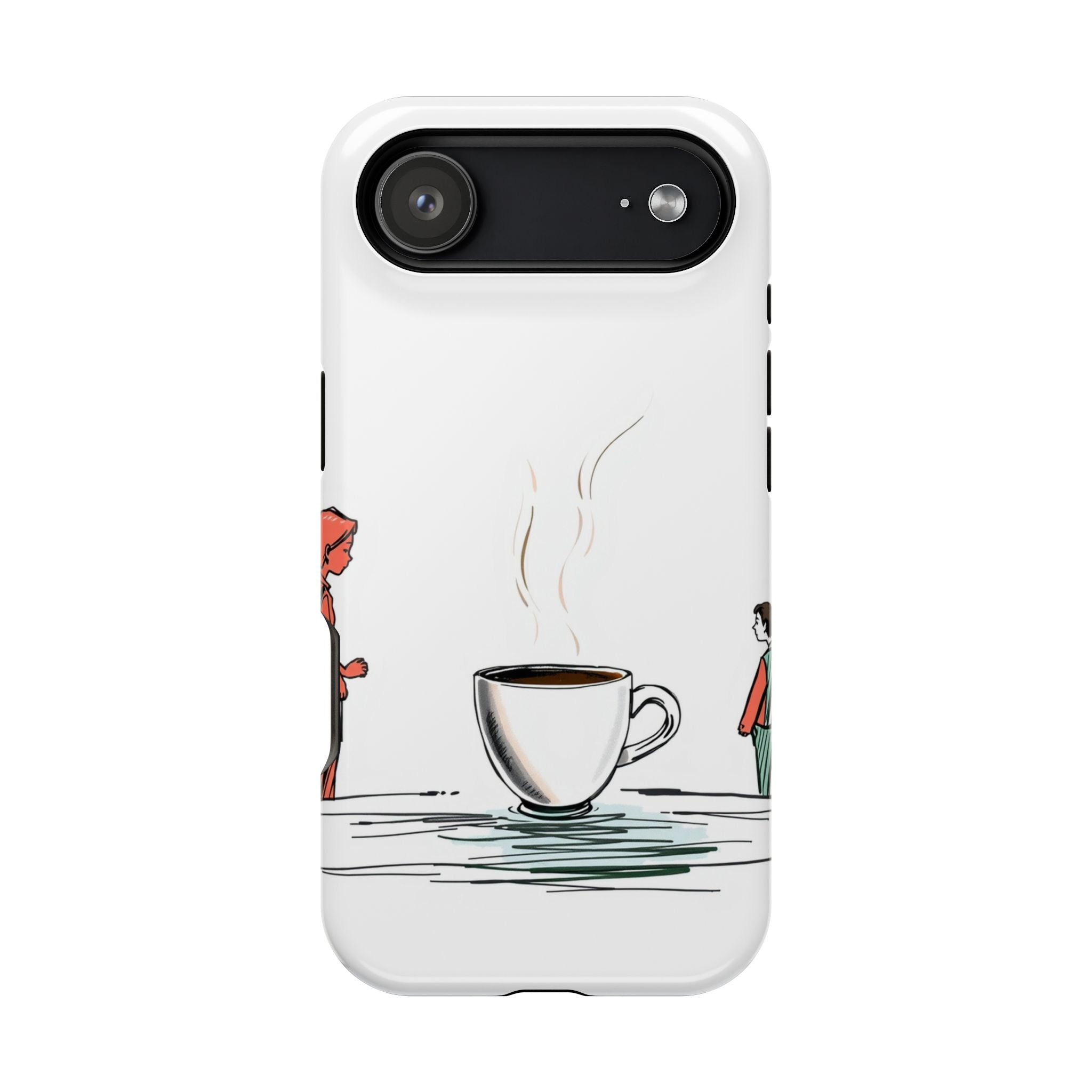iPhone Coffee Before People Mystic Art Slim Everyday Designer Case · iPhone Case
