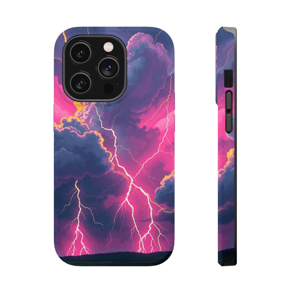 iPhone Serene Thunderstorm Sky Design Slim Everyday Designer Case · iPhone Case