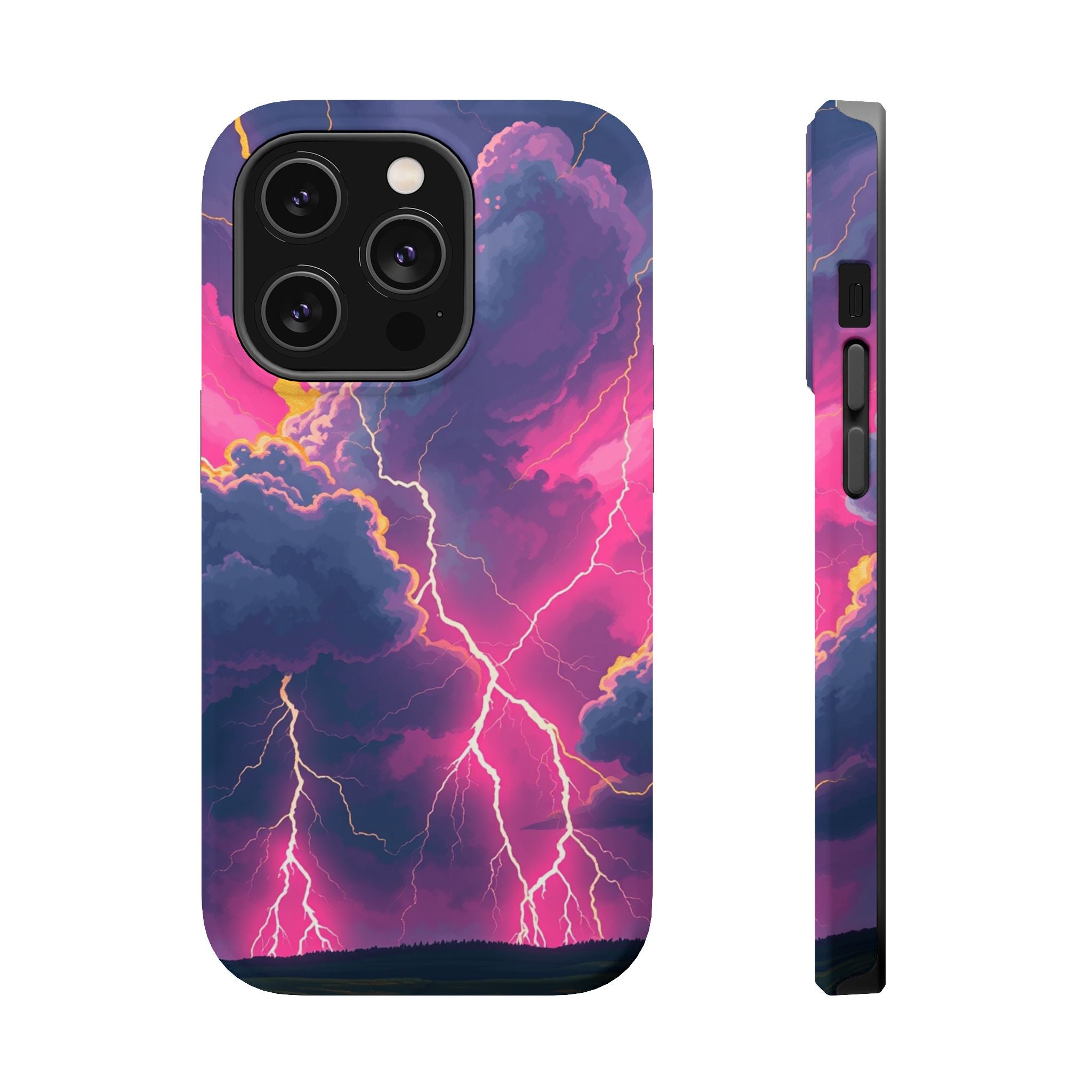 iPhone Serene Thunderstorm Sky Design Slim Everyday Designer Case · iPhone Case