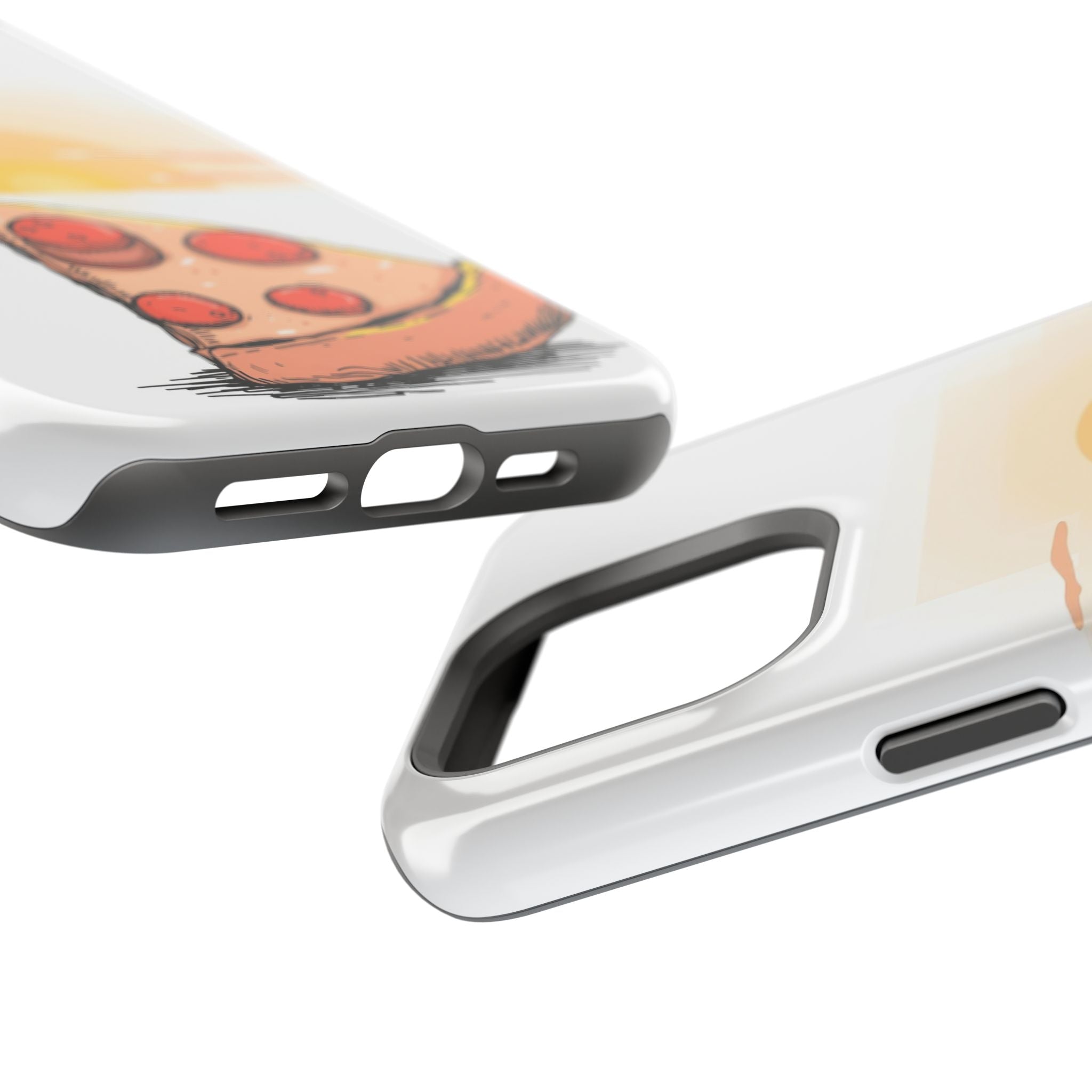 iPhone Earthy Pizza Slice Sunset Design Slim Everyday Designer Case · iPhone Cas