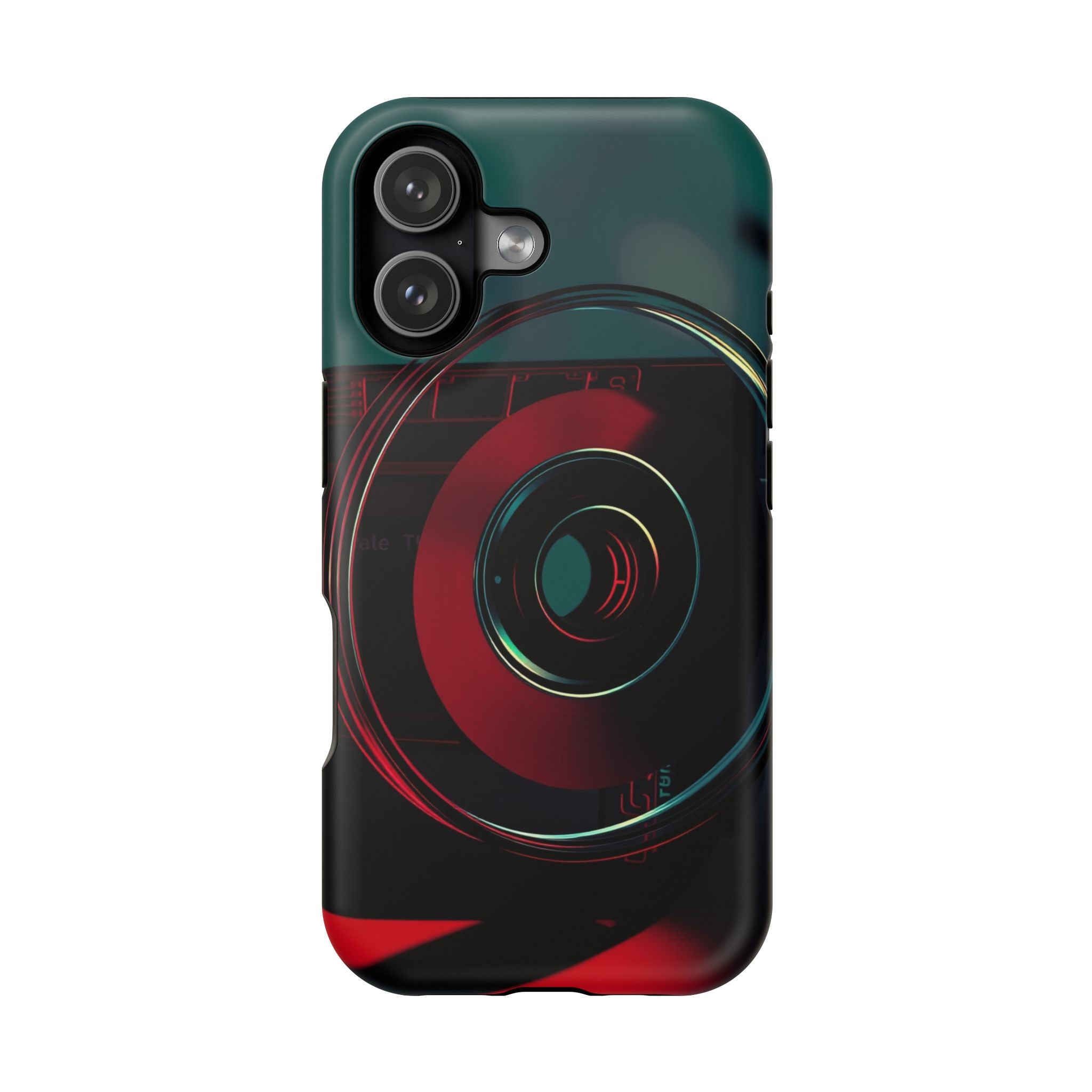 iPhone Vibrant Cassette Tape Rewind Design Slim Everyday Designer Case · iPhone