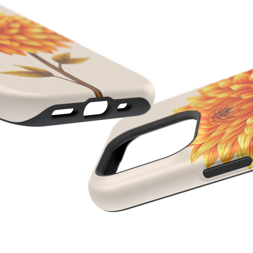 iPhone Chrysanthemum Classic Gold Foil Luxury Slim iPhone Everyday · iPhone Case