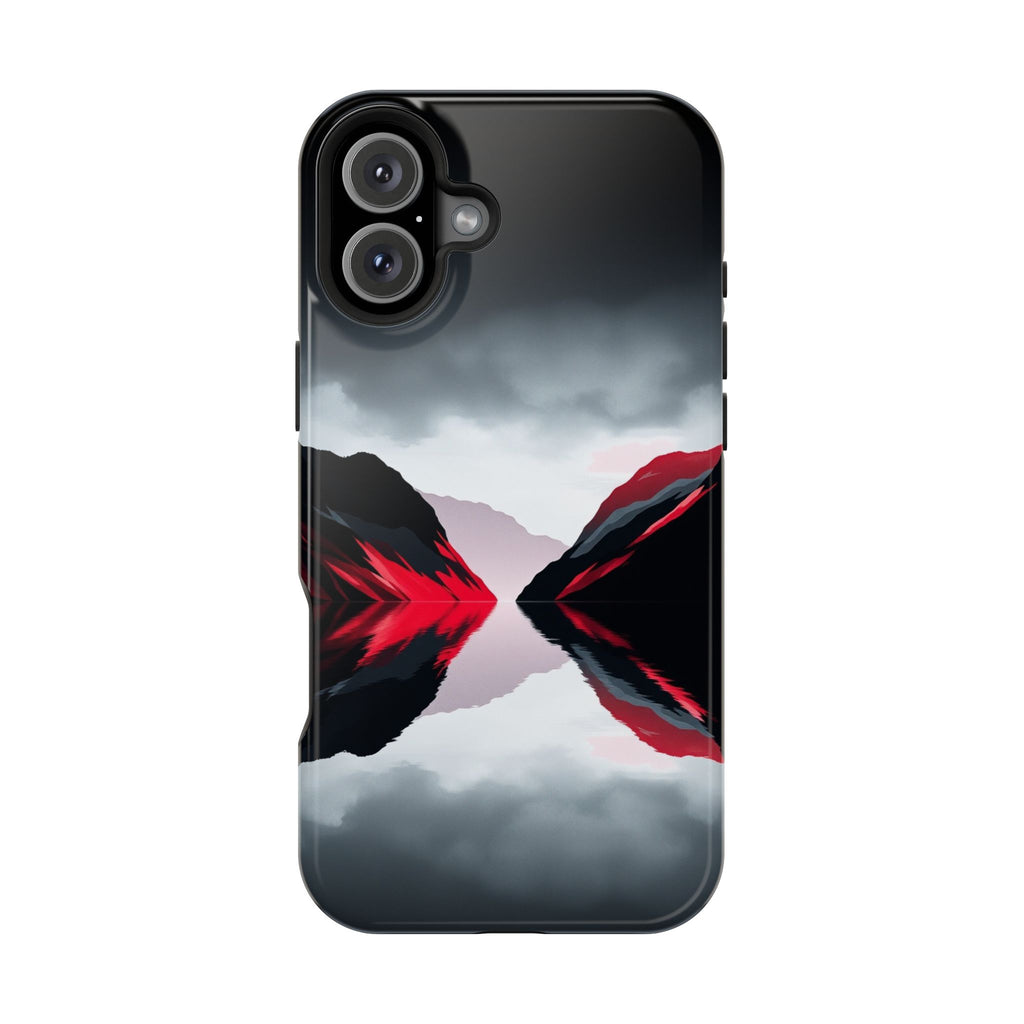 iPhone Vibrant Fjord Reflection Design Slim Everyday Designer Case · iPhone Case