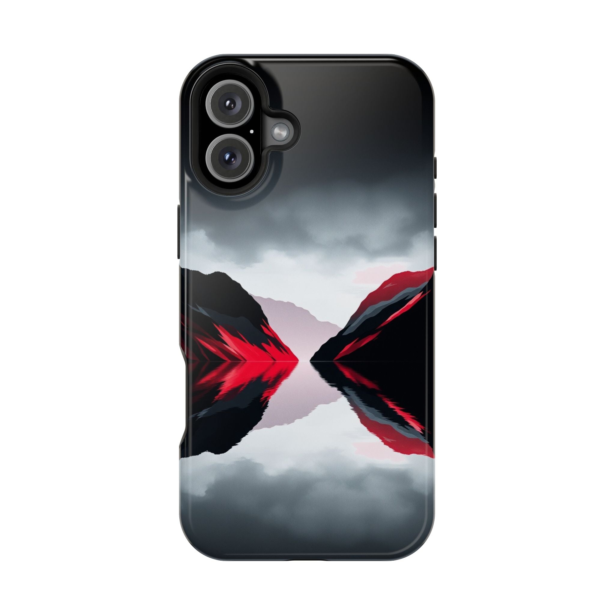 iPhone Vibrant Fjord Reflection Design Slim Everyday Designer Case · iPhone Case