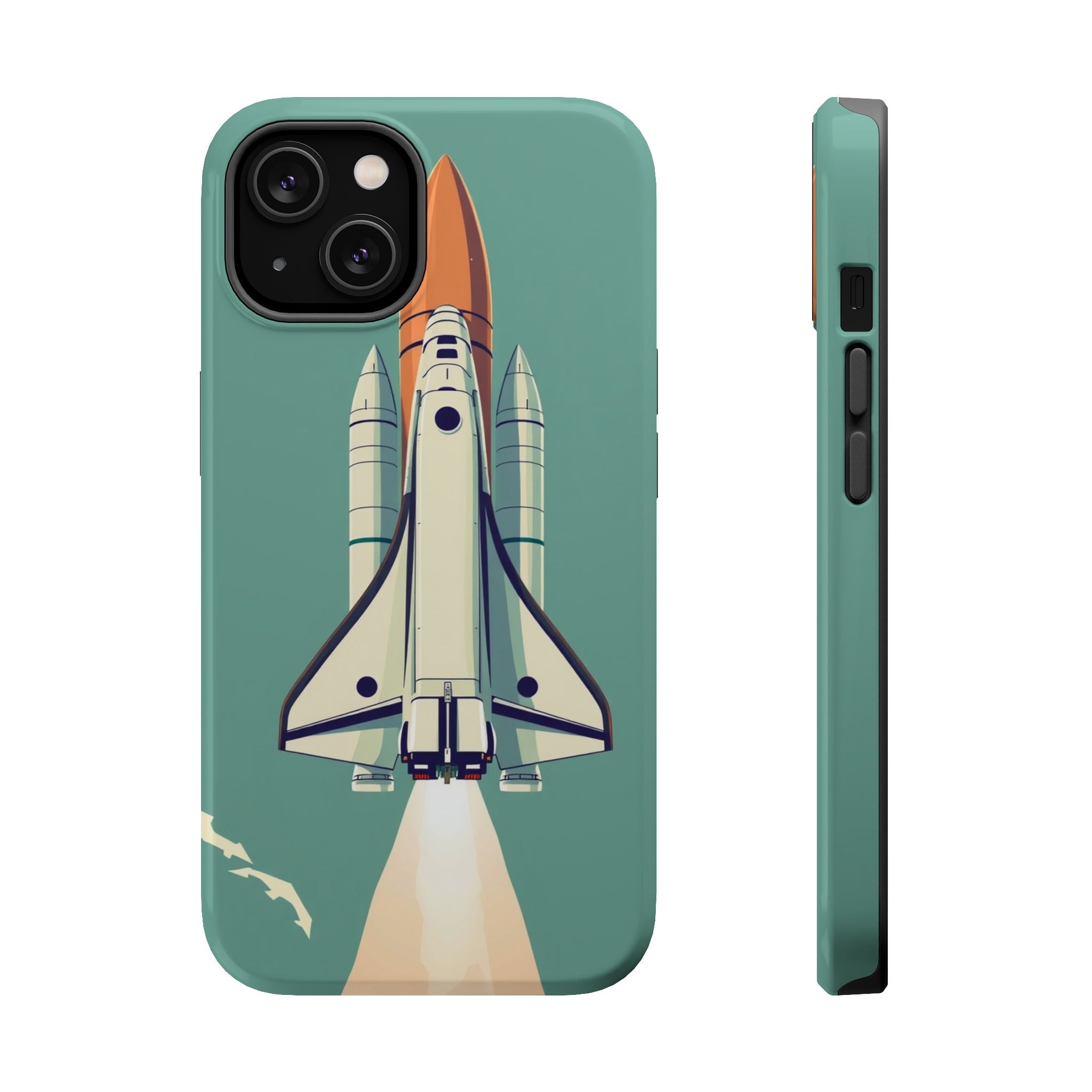 iPhone Retro Space Shuttle Cinematic Art Slim Everyday Designer Case · iPhone Ca