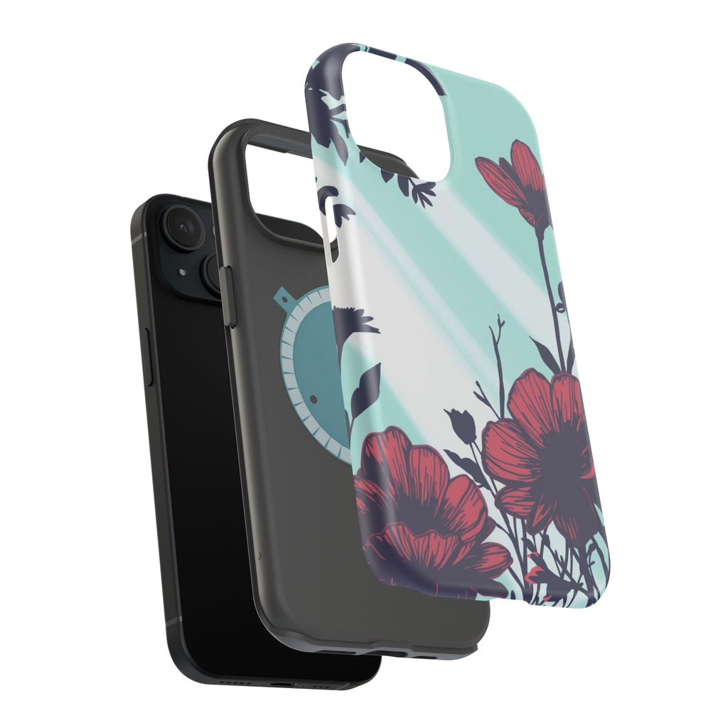 iPhone Floral Silhouette Cinematic Art Slim Everyday Designer Case · iPhone Case