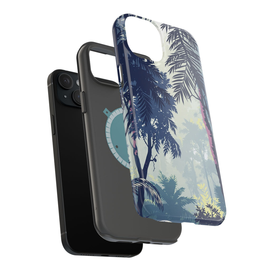 iPhone Rainforest Canopy Grunge Distressed Slim iPhone Everyday · iPhone Case