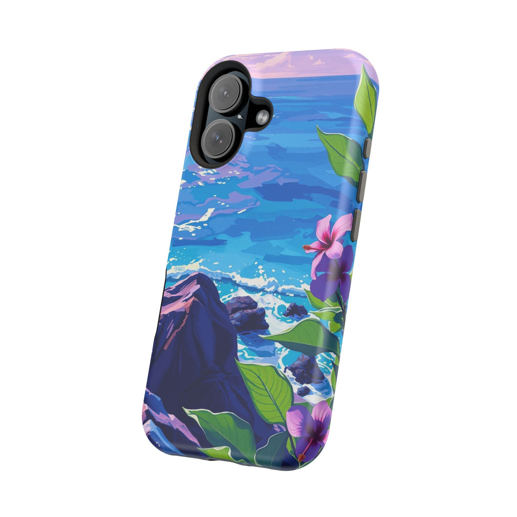 iPhone Hibiscus Coast Enchanted Art Slim Everyday Designer Case · iPhone Case